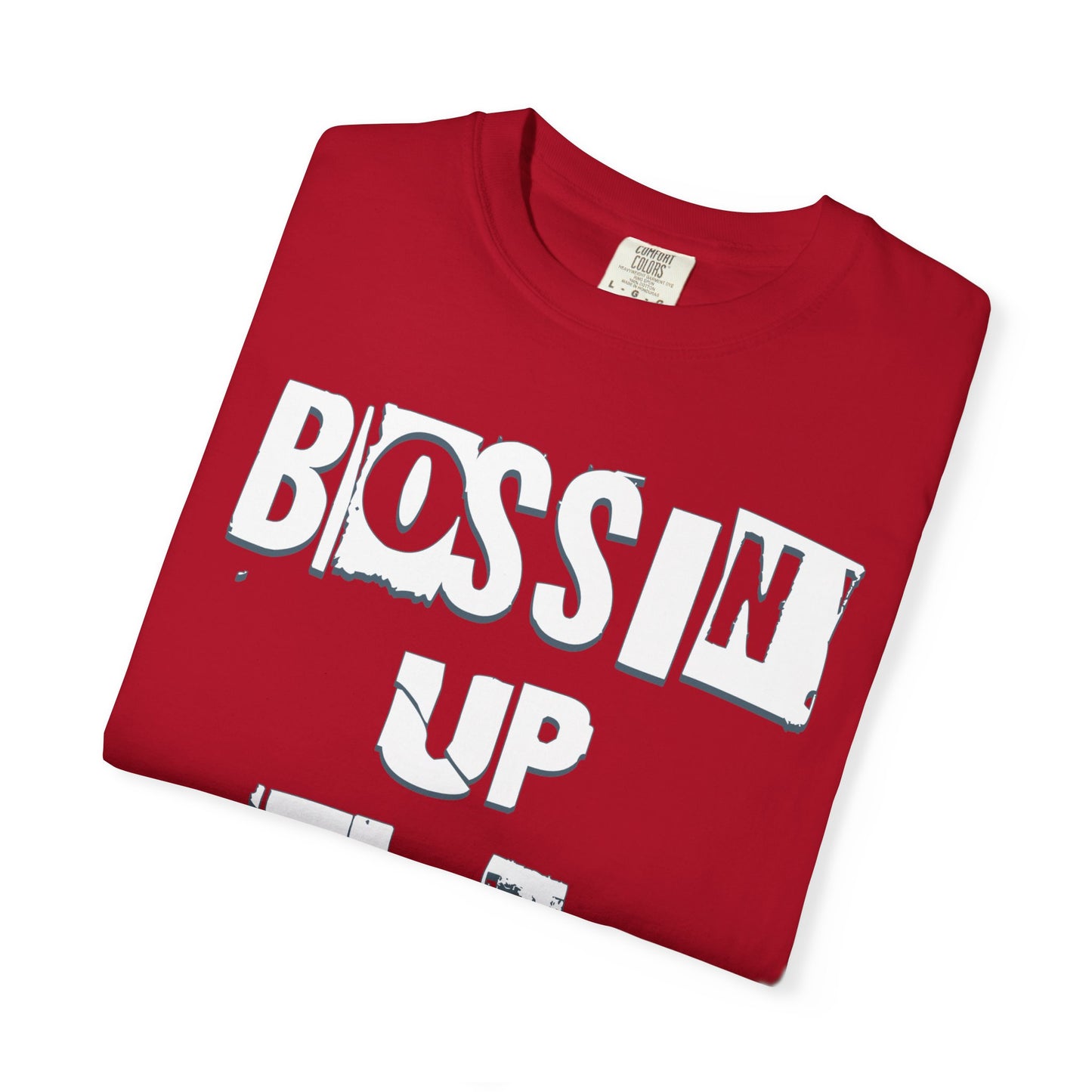 Bossin' Up the Beats Unisex Garment-Dyed T-Shirt - Perfect for Music Lovers, Gift for DJs, Concerts, Festival Wear, Casual Style