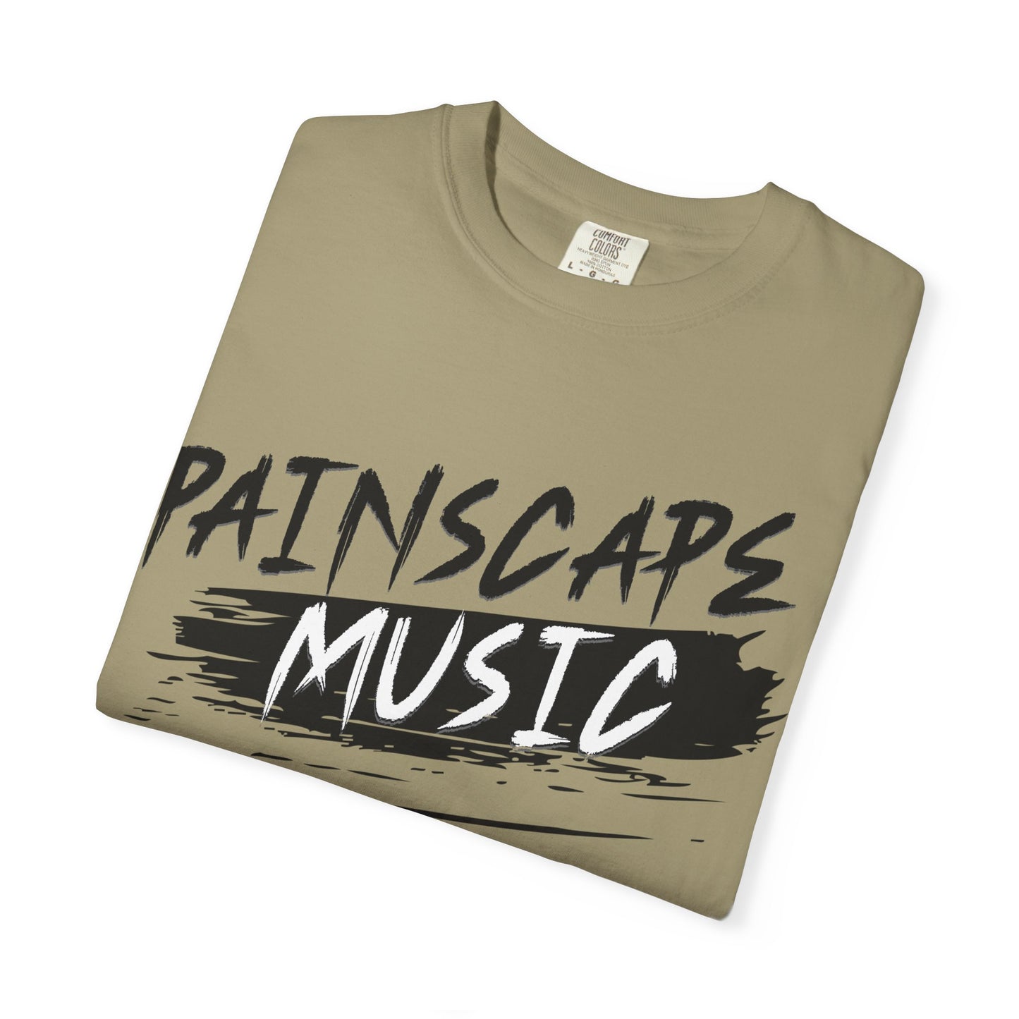 Painscape Music Unisex Garment-Dyed T-Shirt, Painscape Music Tee, Casual Wear, Concert Outfit, Gift for Musicians, Music Lover Apparel