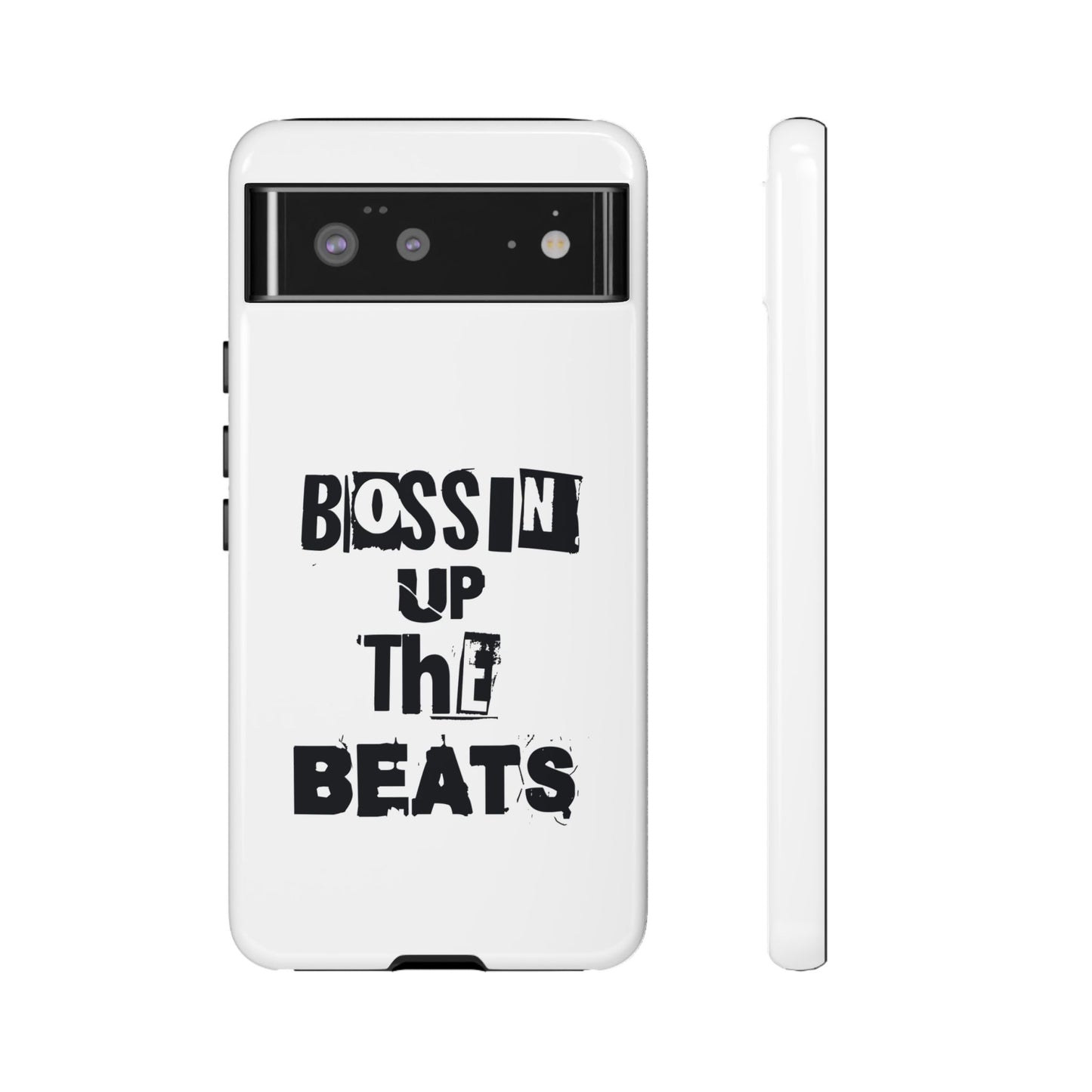 Bossin' Up the Beats Phone Case, Music Lover Gift, Trendy Phone Cover, Unique Phone Accessories, Birthday Present, Creative Tech Gear