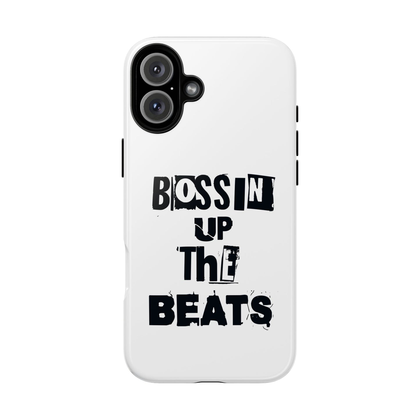 Bossin' Up the Beats Phone Case, Music Lover Gift, Trendy Phone Cover, Unique Phone Accessories, Birthday Present, Creative Tech Gear