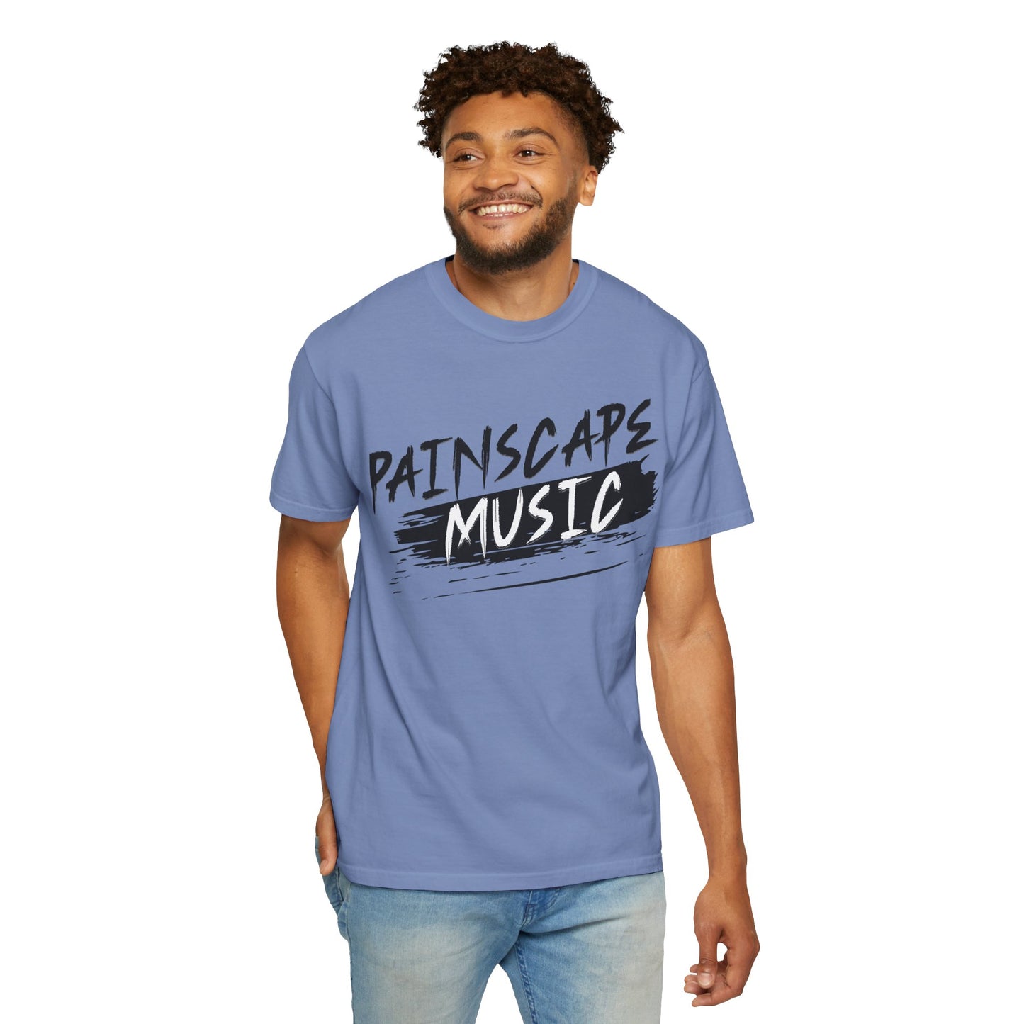 Painscape Music Unisex Garment-Dyed T-Shirt, Painscape Music Tee, Casual Wear, Concert Outfit, Gift for Musicians, Music Lover Apparel