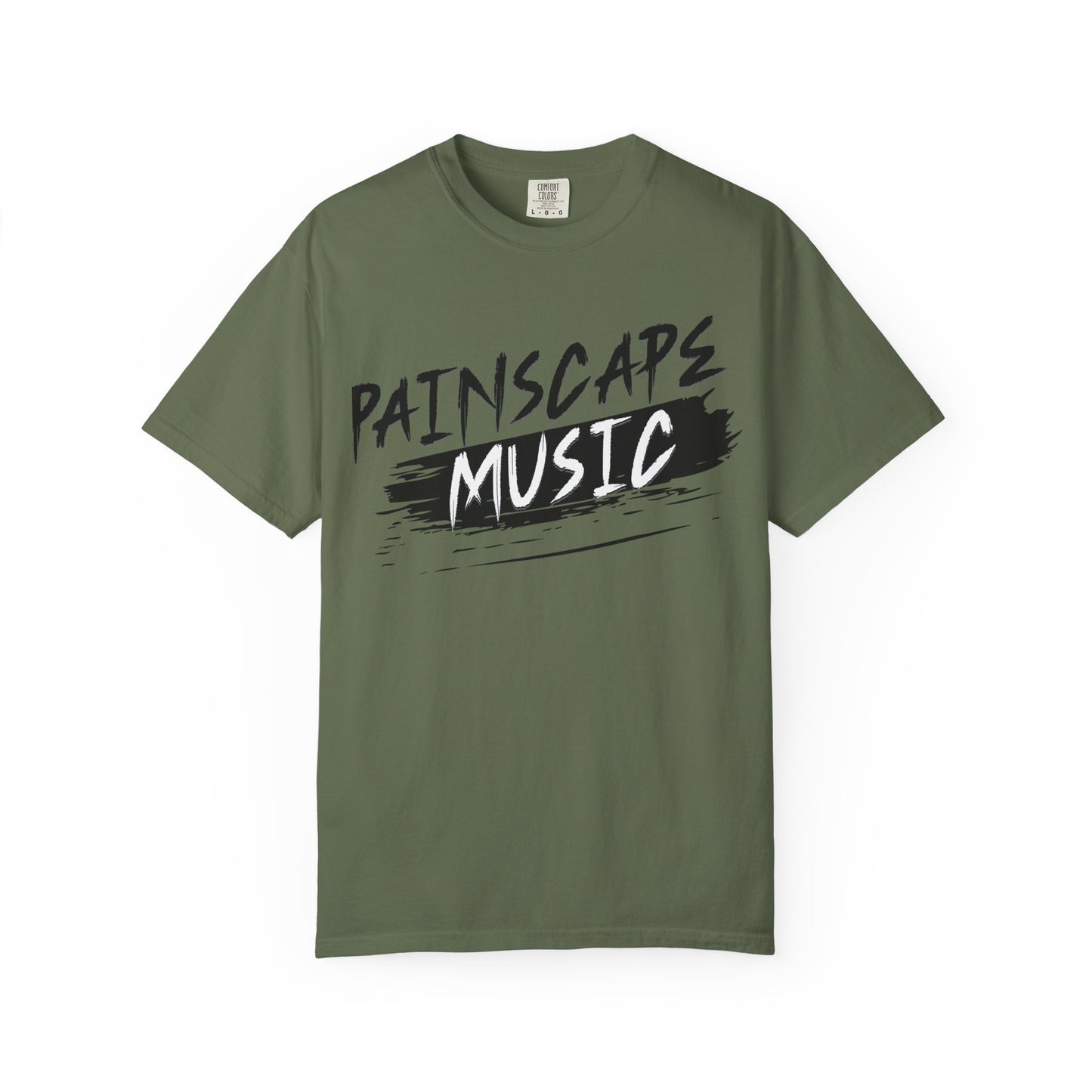 Painscape Music Unisex Garment-Dyed T-Shirt, Painscape Music Tee, Casual Wear, Concert Outfit, Gift for Musicians, Music Lover Apparel