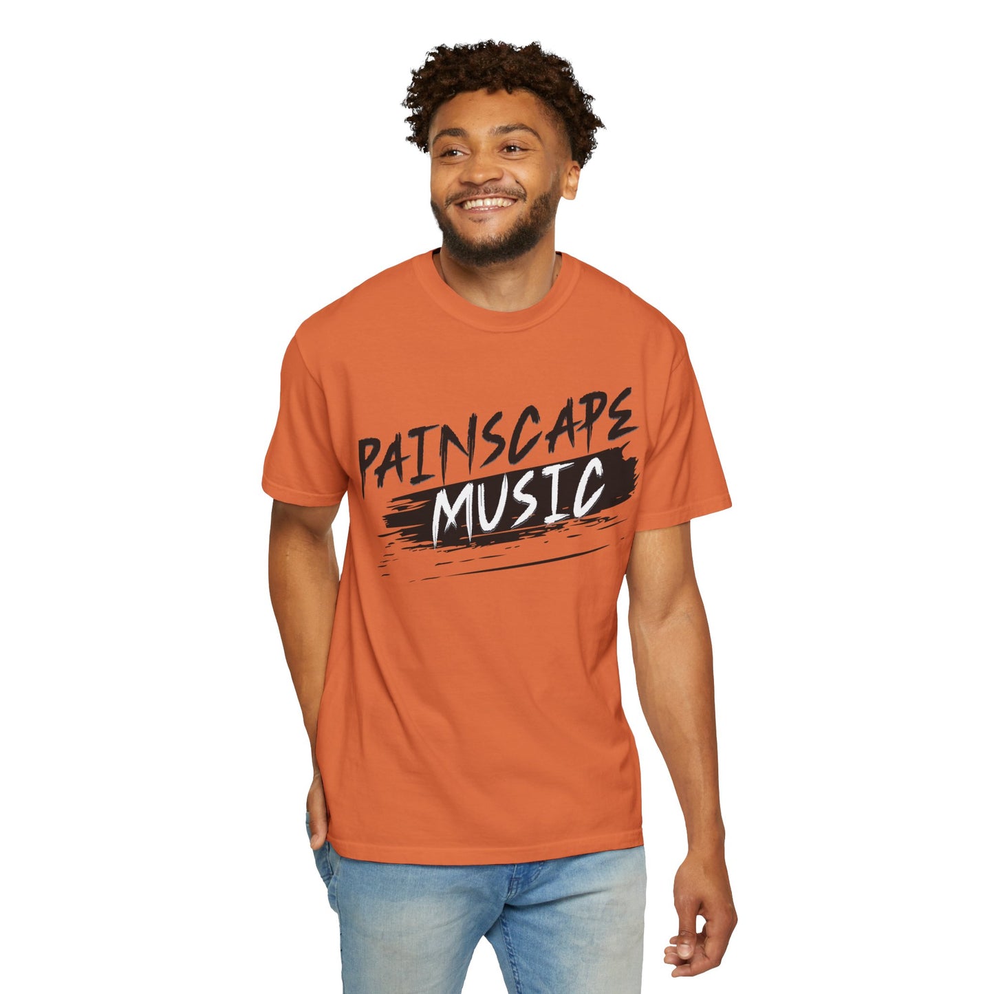 Painscape Music Unisex Garment-Dyed T-Shirt, Painscape Music Tee, Casual Wear, Concert Outfit, Gift for Musicians, Music Lover Apparel