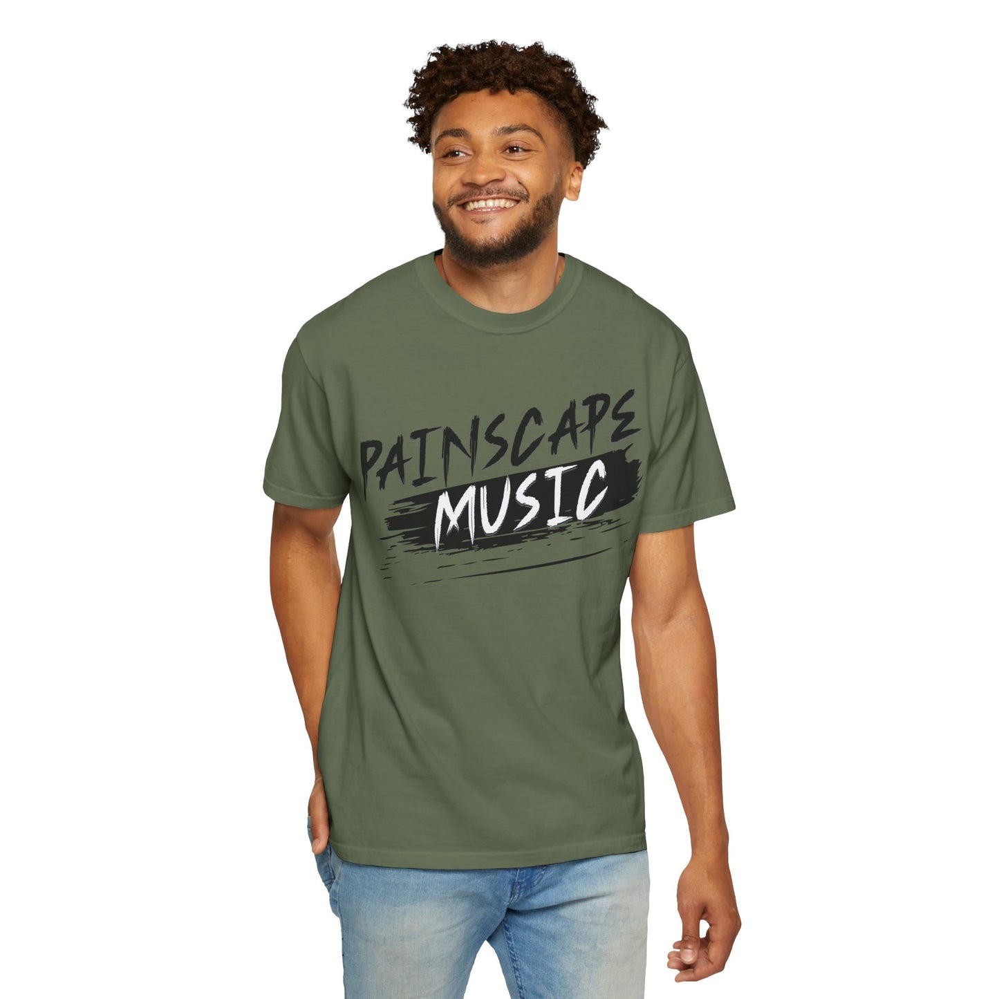 Painscape Music Unisex Garment-Dyed T-Shirt, Painscape Music Tee, Casual Wear, Concert Outfit, Gift for Musicians, Music Lover Apparel