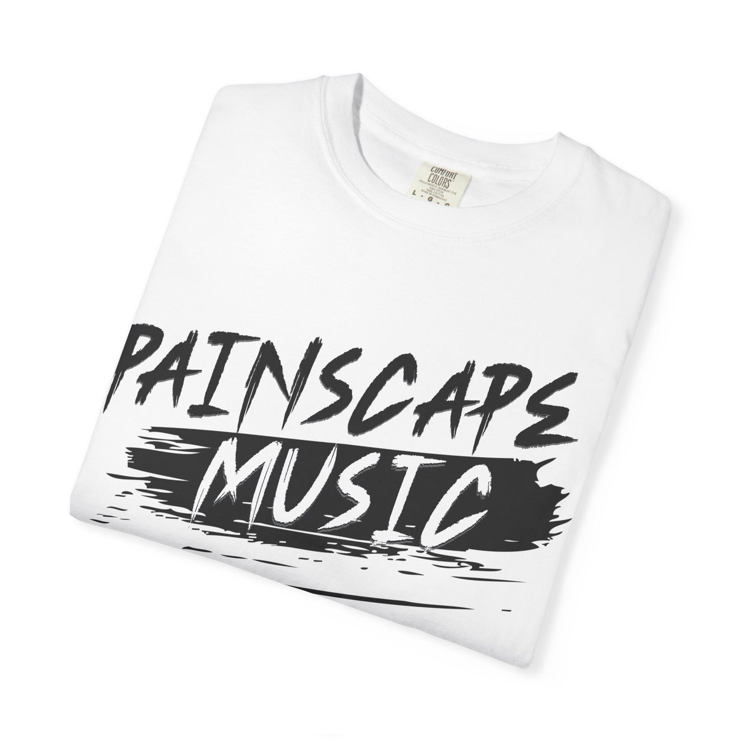 Painscape Music Unisex Garment-Dyed T-Shirt, Painscape Music Tee, Casual Wear, Concert Outfit, Gift for Musicians, Music Lover Apparel