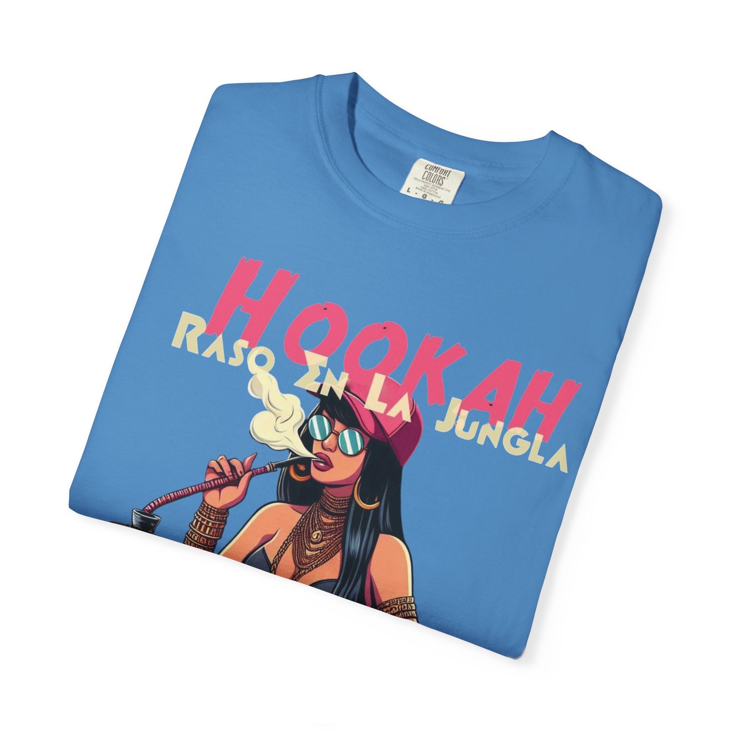 Raso En La Jungla Hookah Vibrant Graphic Tee for Hookah Lovers, Unisex Casual Shirt, Unique Gift, Summer Vibes, Trendy Style