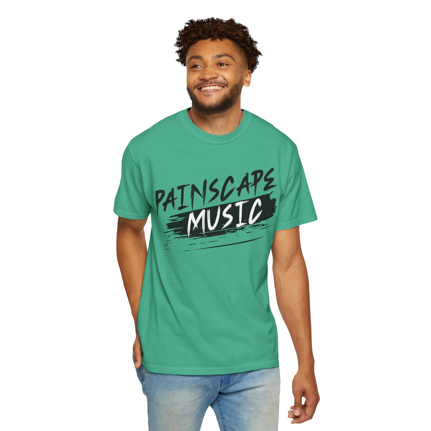 Painscape Music Unisex Garment-Dyed T-Shirt, Painscape Music Tee, Casual Wear, Concert Outfit, Gift for Musicians, Music Lover Apparel