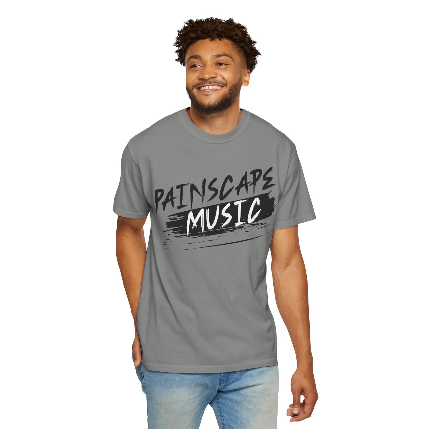 Painscape Music Unisex Garment-Dyed T-Shirt, Painscape Music Tee, Casual Wear, Concert Outfit, Gift for Musicians, Music Lover Apparel