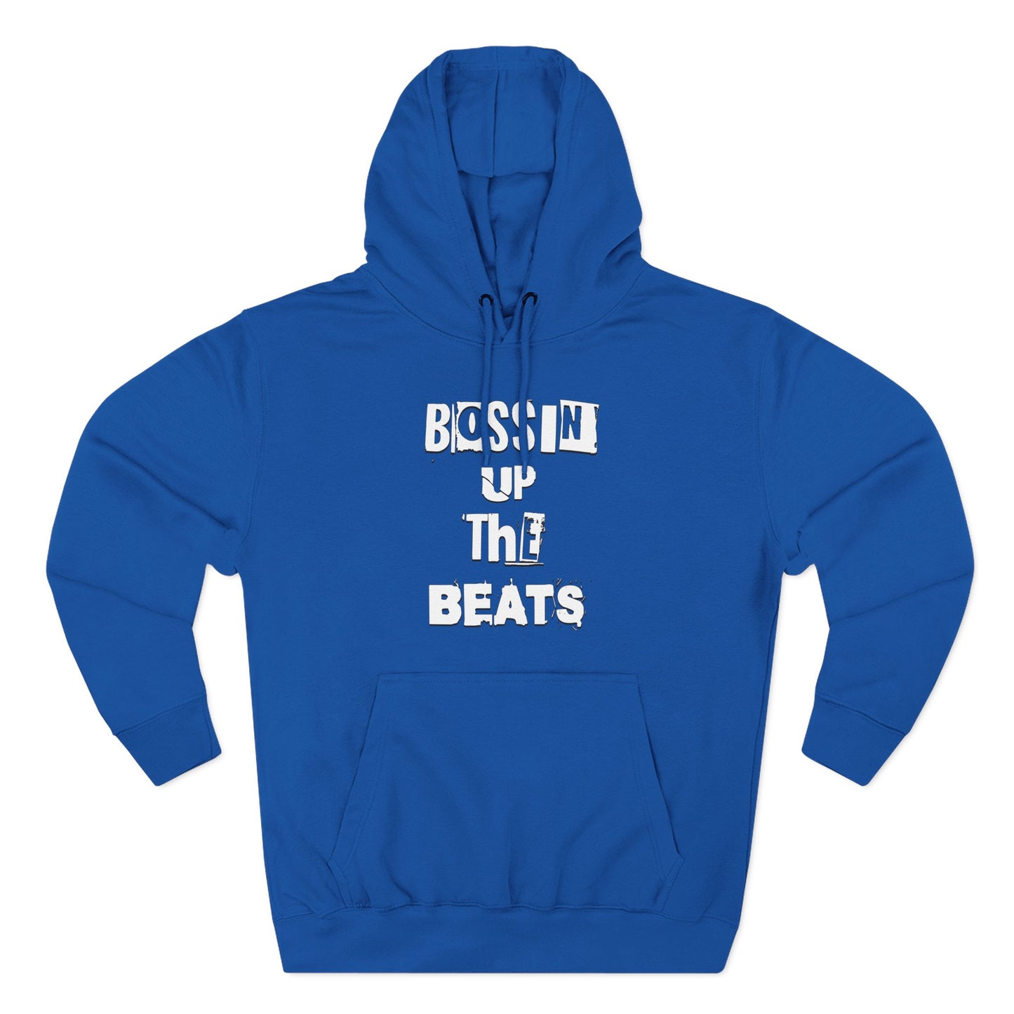 Bossin' Up The Beats Inspired Fleece Hoodie - Comfortable Music Lover's Apparel, Cozy Gift for Musicians