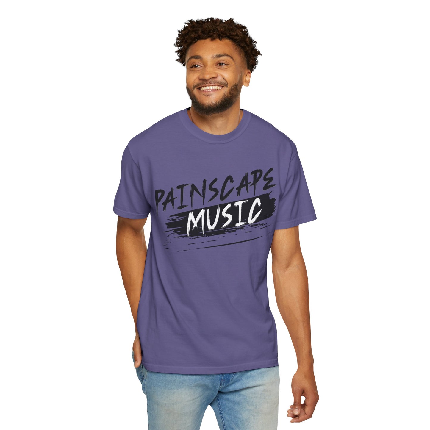 Painscape Music Unisex Garment-Dyed T-Shirt, Painscape Music Tee, Casual Wear, Concert Outfit, Gift for Musicians, Music Lover Apparel