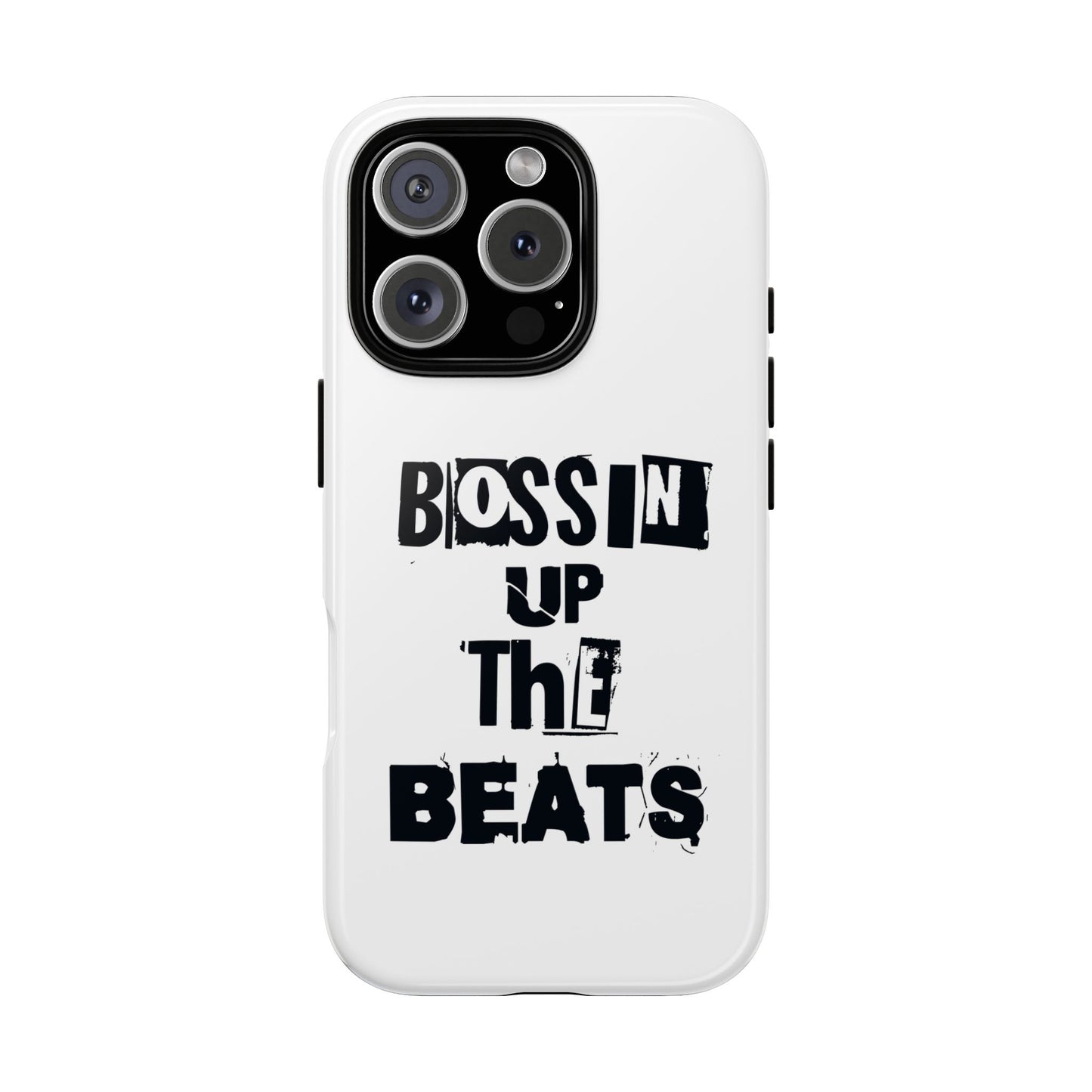 Bossin' Up the Beats Phone Case, Music Lover Gift, Trendy Phone Cover, Unique Phone Accessories, Birthday Present, Creative Tech Gear