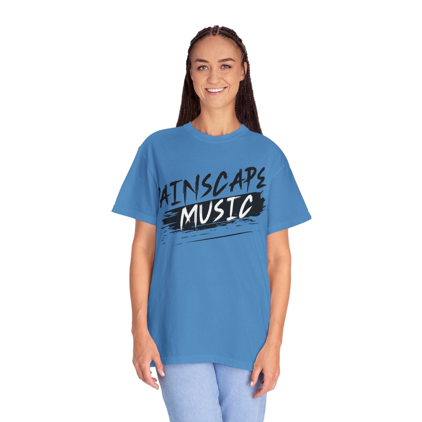 Painscape Music Unisex Garment-Dyed T-Shirt, Painscape Music Tee, Casual Wear, Concert Outfit, Gift for Musicians, Music Lover Apparel