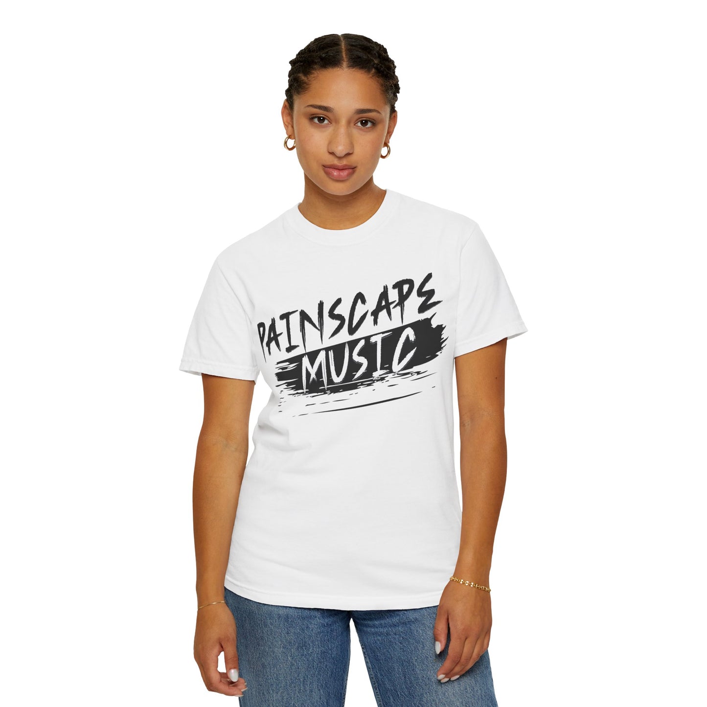 Painscape Music Unisex Garment-Dyed T-Shirt, Painscape Music Tee, Casual Wear, Concert Outfit, Gift for Musicians, Music Lover Apparel