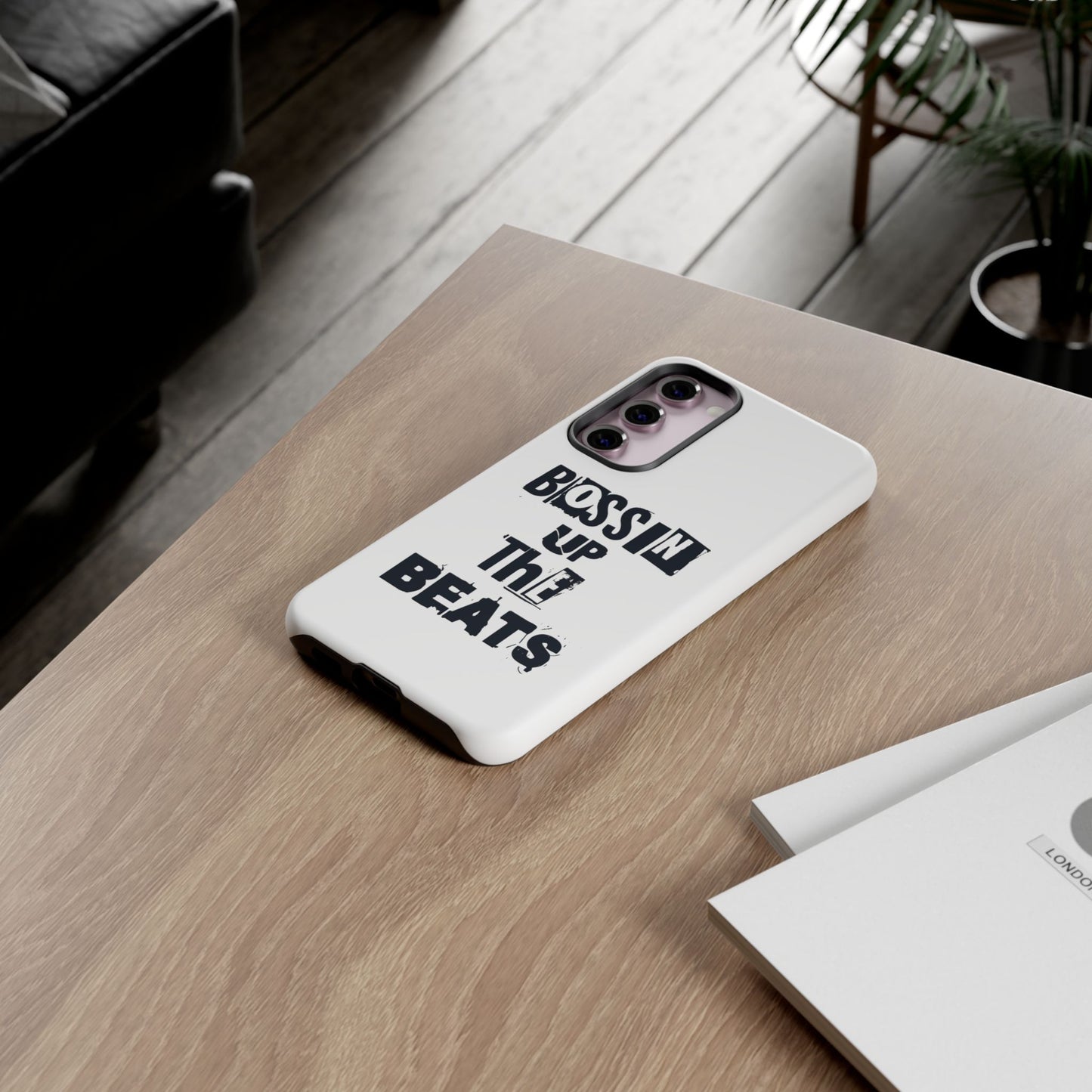 Bossin' Up the Beats Phone Case, Music Lover Gift, Trendy Phone Cover, Unique Phone Accessories, Birthday Present, Creative Tech Gear
