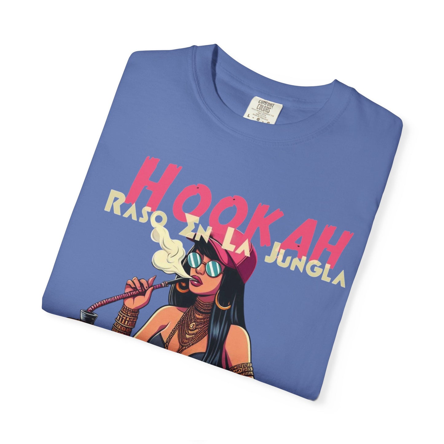 Raso En La Jungla Hookah Vibrant Graphic Tee for Hookah Lovers, Unisex Casual Shirt, Unique Gift, Summer Vibes, Trendy Style