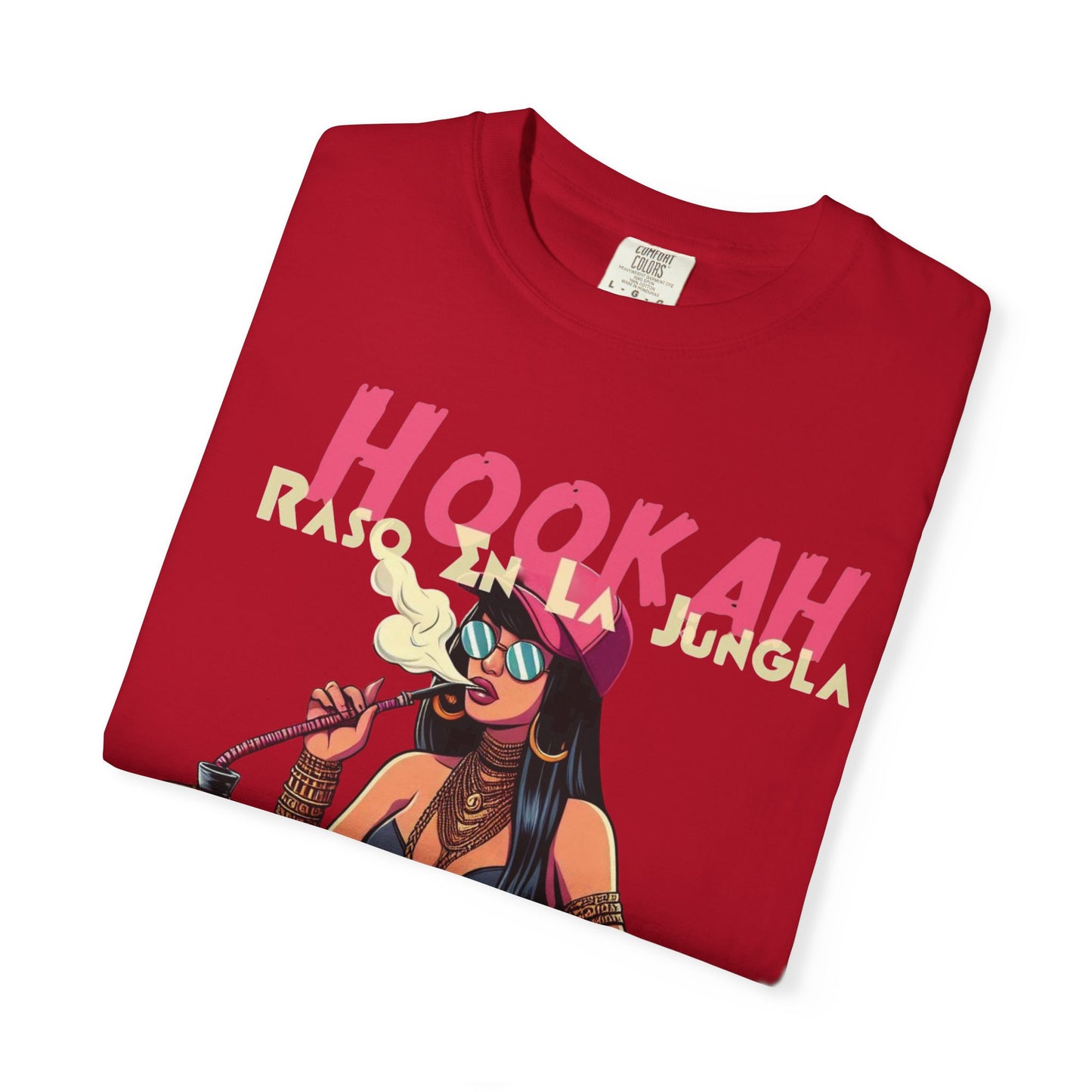Raso En La Jungla Hookah Vibrant Graphic Tee for Hookah Lovers, Unisex Casual Shirt, Unique Gift, Summer Vibes, Trendy Style