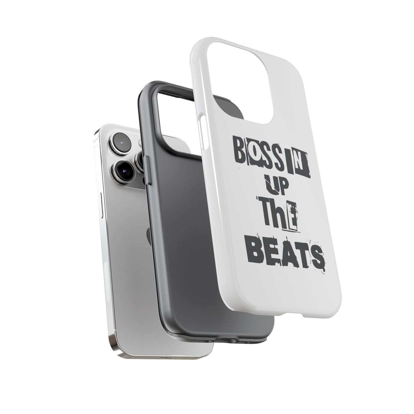 Bossin' Up the Beats Phone Case, Music Lover Gift, Trendy Phone Cover, Unique Phone Accessories, Birthday Present, Creative Tech Gear