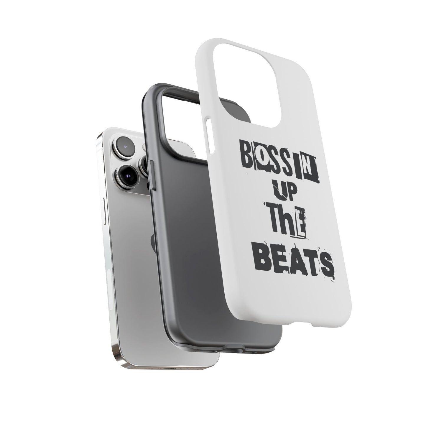 Bossin' Up the Beats Phone Case, Music Lover Gift, Trendy Phone Cover, Unique Phone Accessories, Birthday Present, Creative Tech Gear