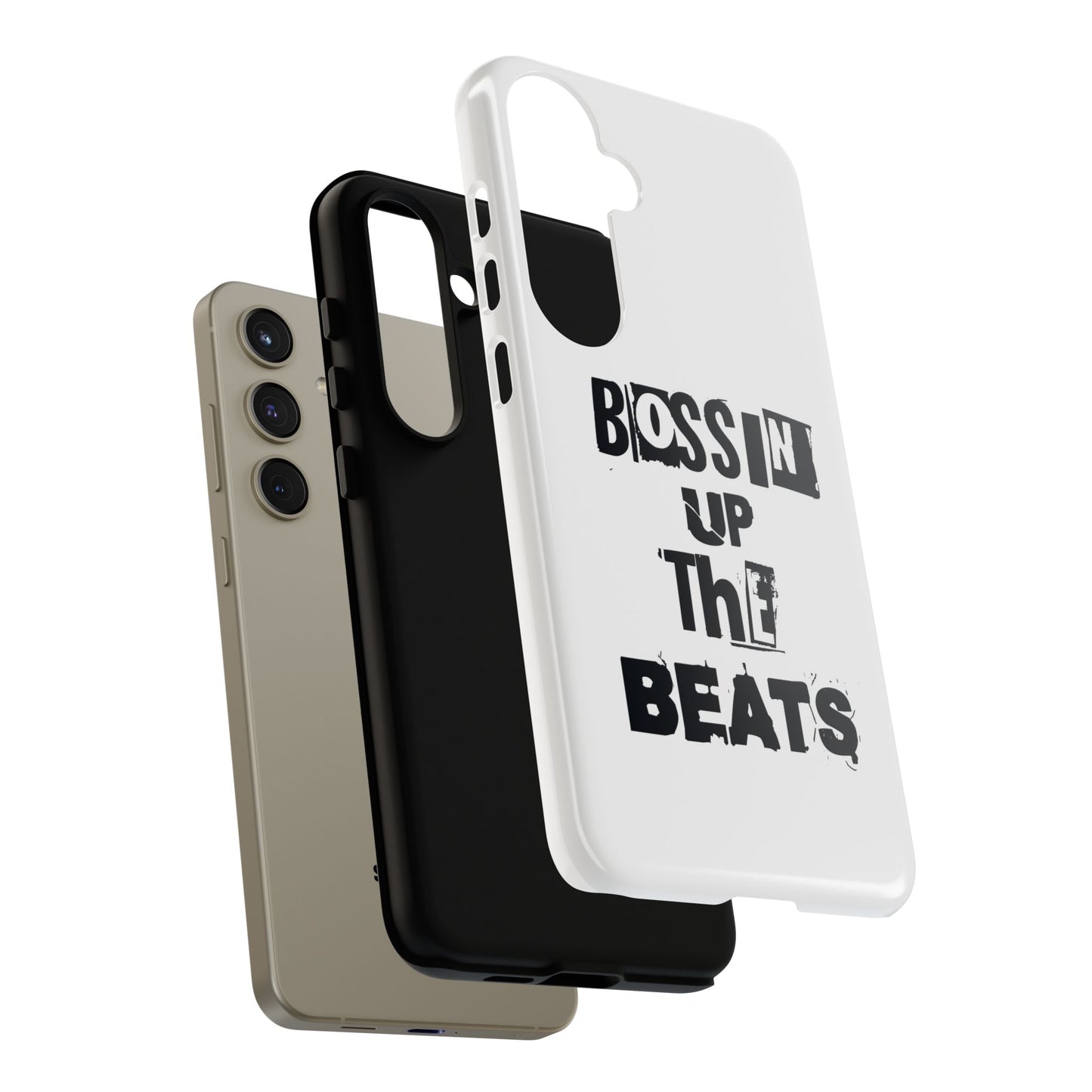 Bossin' Up the Beats Phone Case, Music Lover Gift, Trendy Phone Cover, Unique Phone Accessories, Birthday Present, Creative Tech Gear