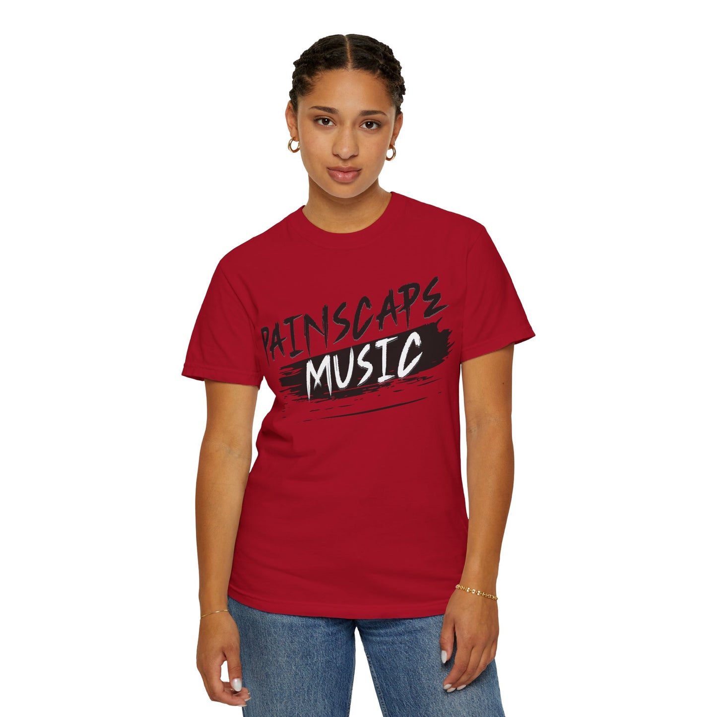 Painscape Music Unisex Garment-Dyed T-Shirt, Painscape Music Tee, Casual Wear, Concert Outfit, Gift for Musicians, Music Lover Apparel