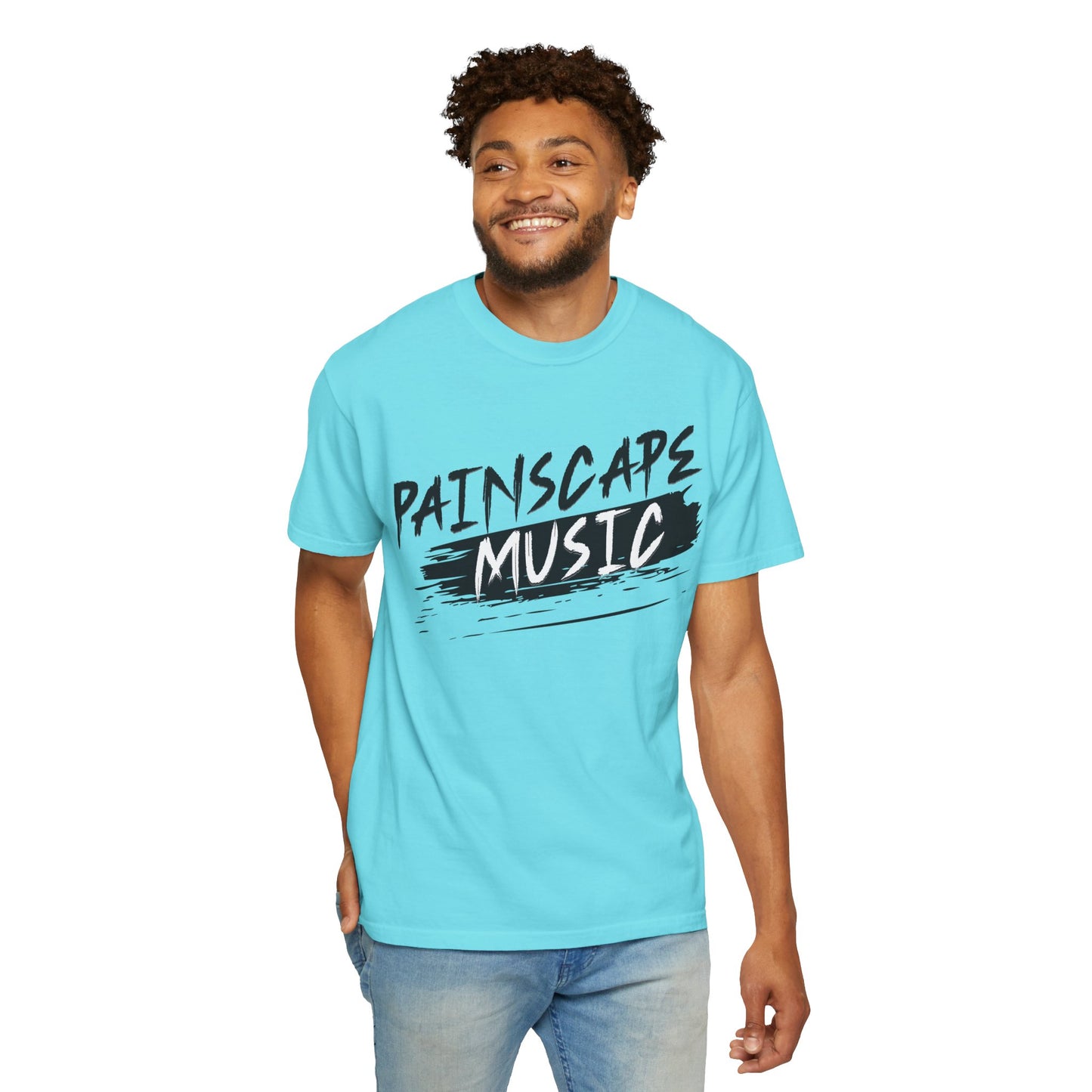 Painscape Music Unisex Garment-Dyed T-Shirt, Painscape Music Tee, Casual Wear, Concert Outfit, Gift for Musicians, Music Lover Apparel