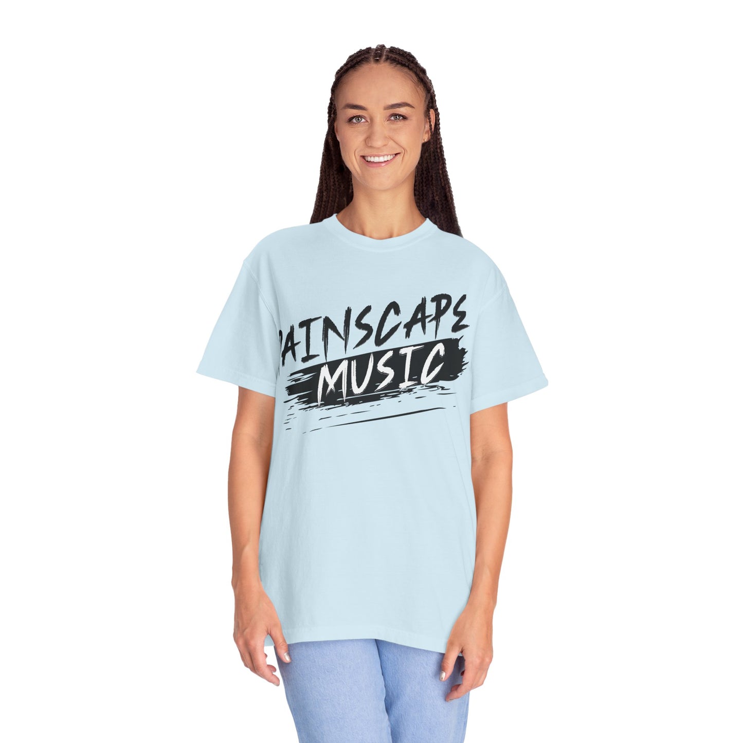Painscape Music Unisex Garment-Dyed T-Shirt, Painscape Music Tee, Casual Wear, Concert Outfit, Gift for Musicians, Music Lover Apparel