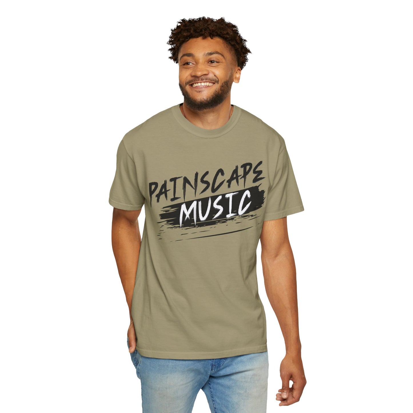 Painscape Music Unisex Garment-Dyed T-Shirt, Painscape Music Tee, Casual Wear, Concert Outfit, Gift for Musicians, Music Lover Apparel