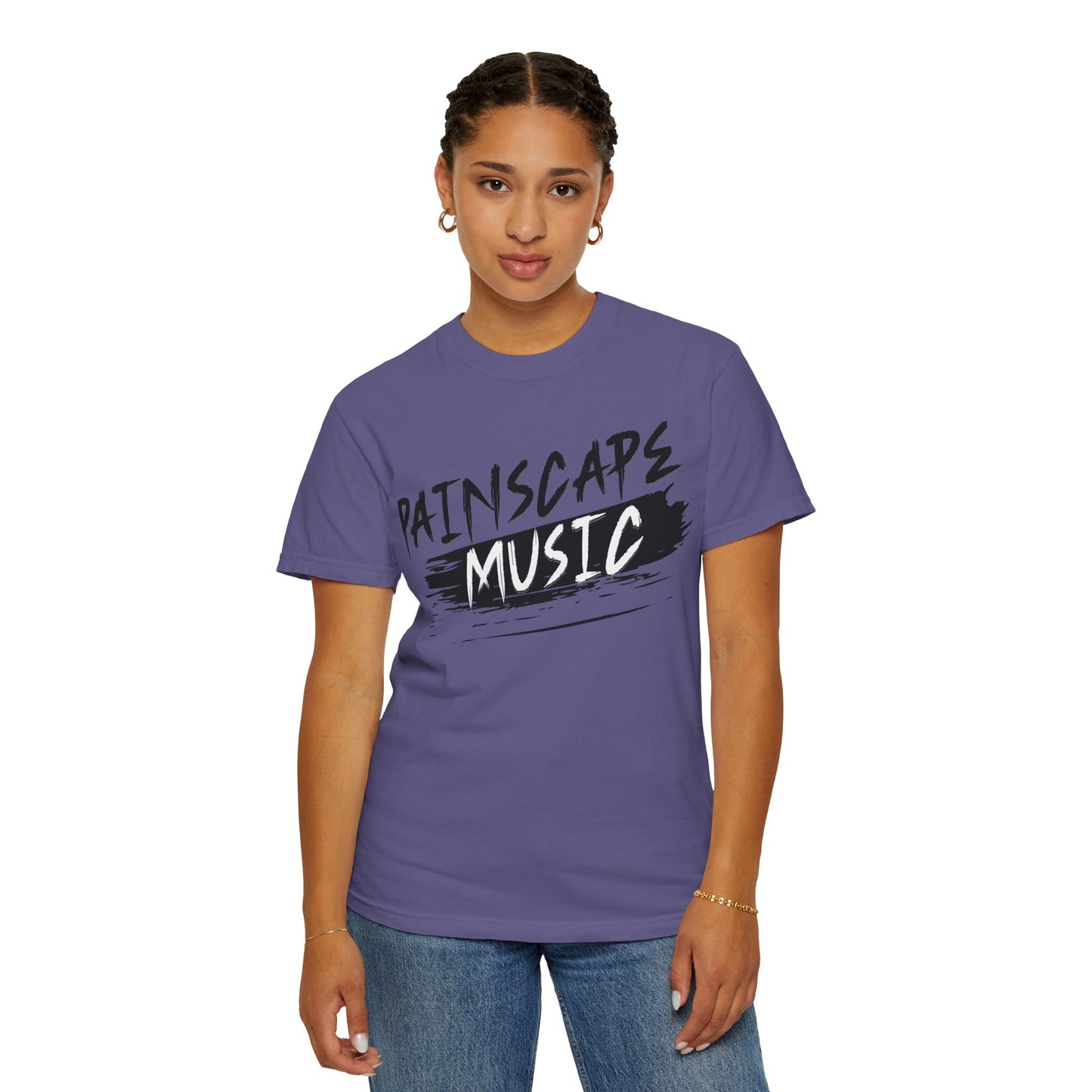 Painscape Music Unisex Garment-Dyed T-Shirt, Painscape Music Tee, Casual Wear, Concert Outfit, Gift for Musicians, Music Lover Apparel