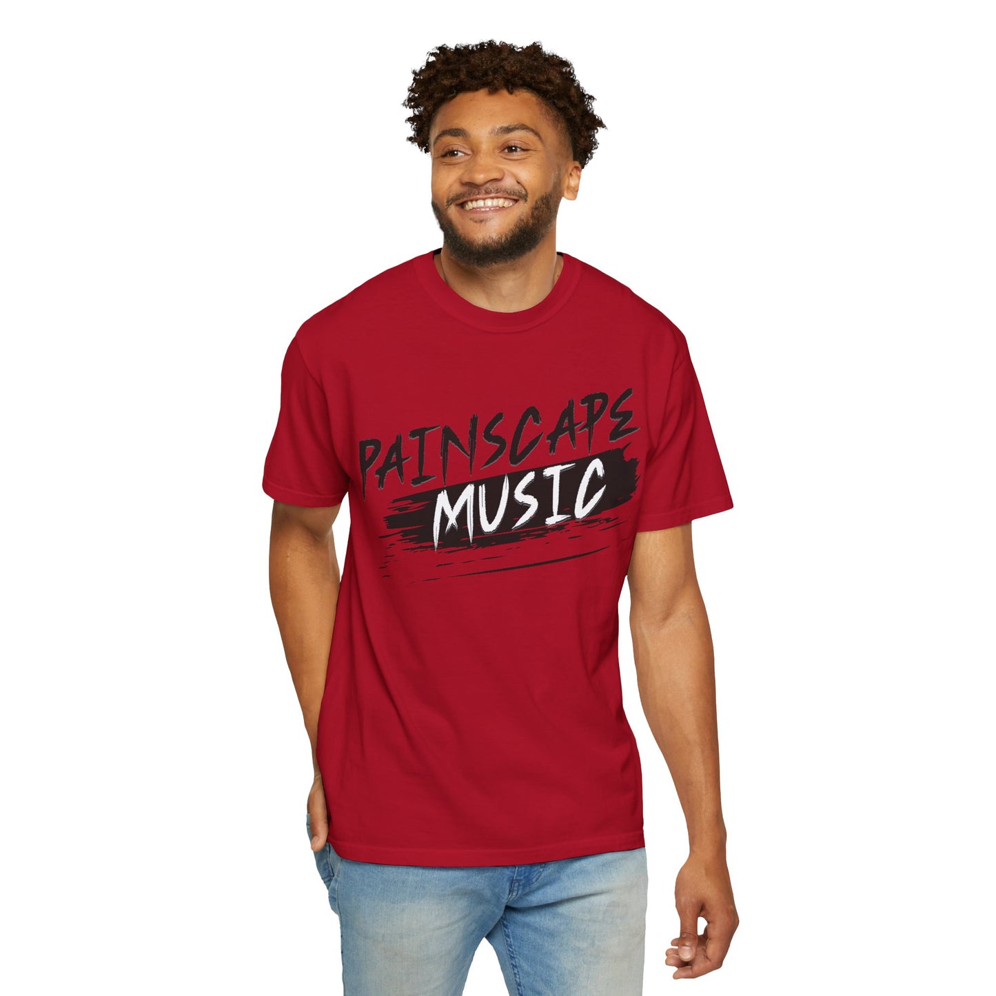 Painscape Music Unisex Garment-Dyed T-Shirt, Painscape Music Tee, Casual Wear, Concert Outfit, Gift for Musicians, Music Lover Apparel