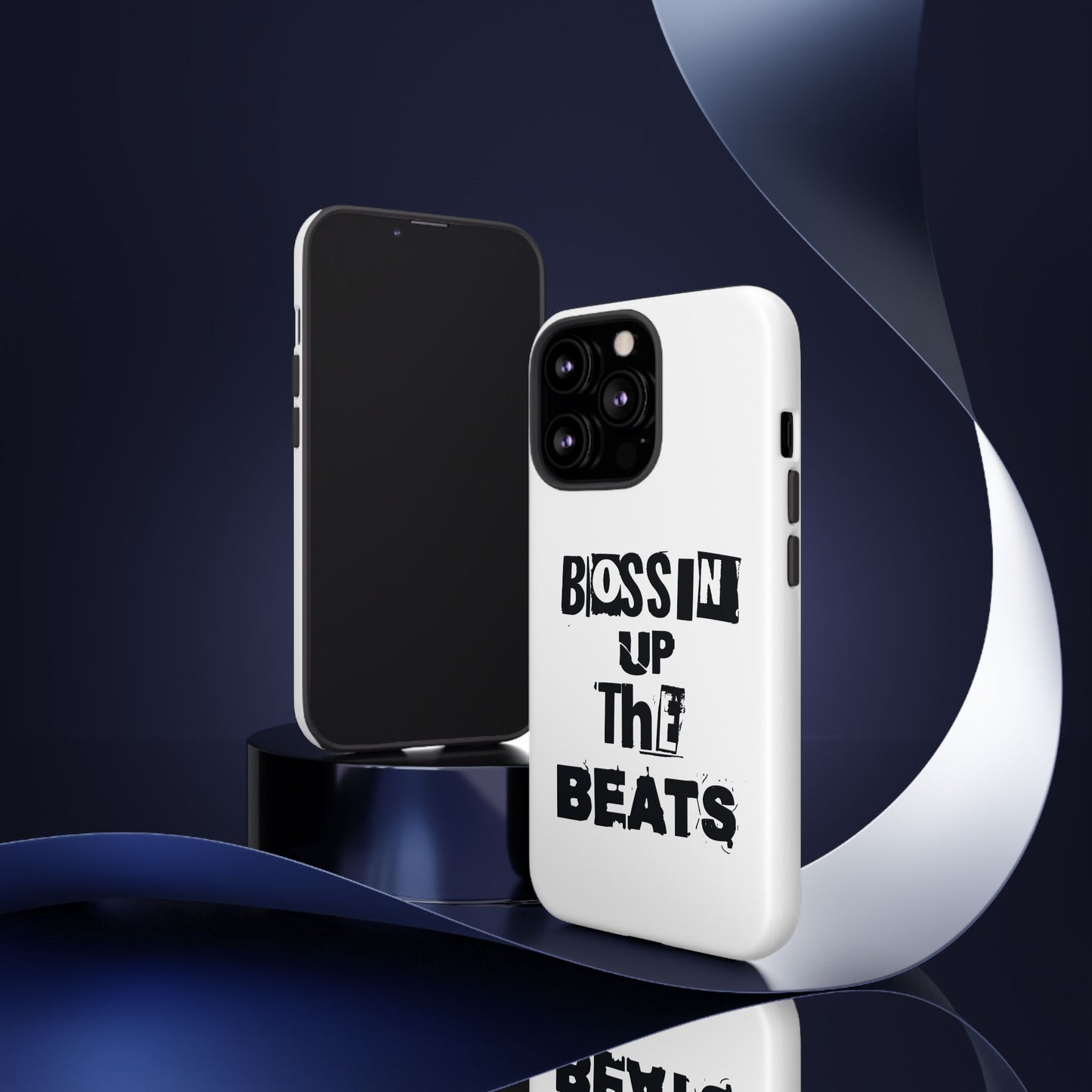 Bossin' Up the Beats Phone Case, Music Lover Gift, Trendy Phone Cover, Unique Phone Accessories, Birthday Present, Creative Tech Gear