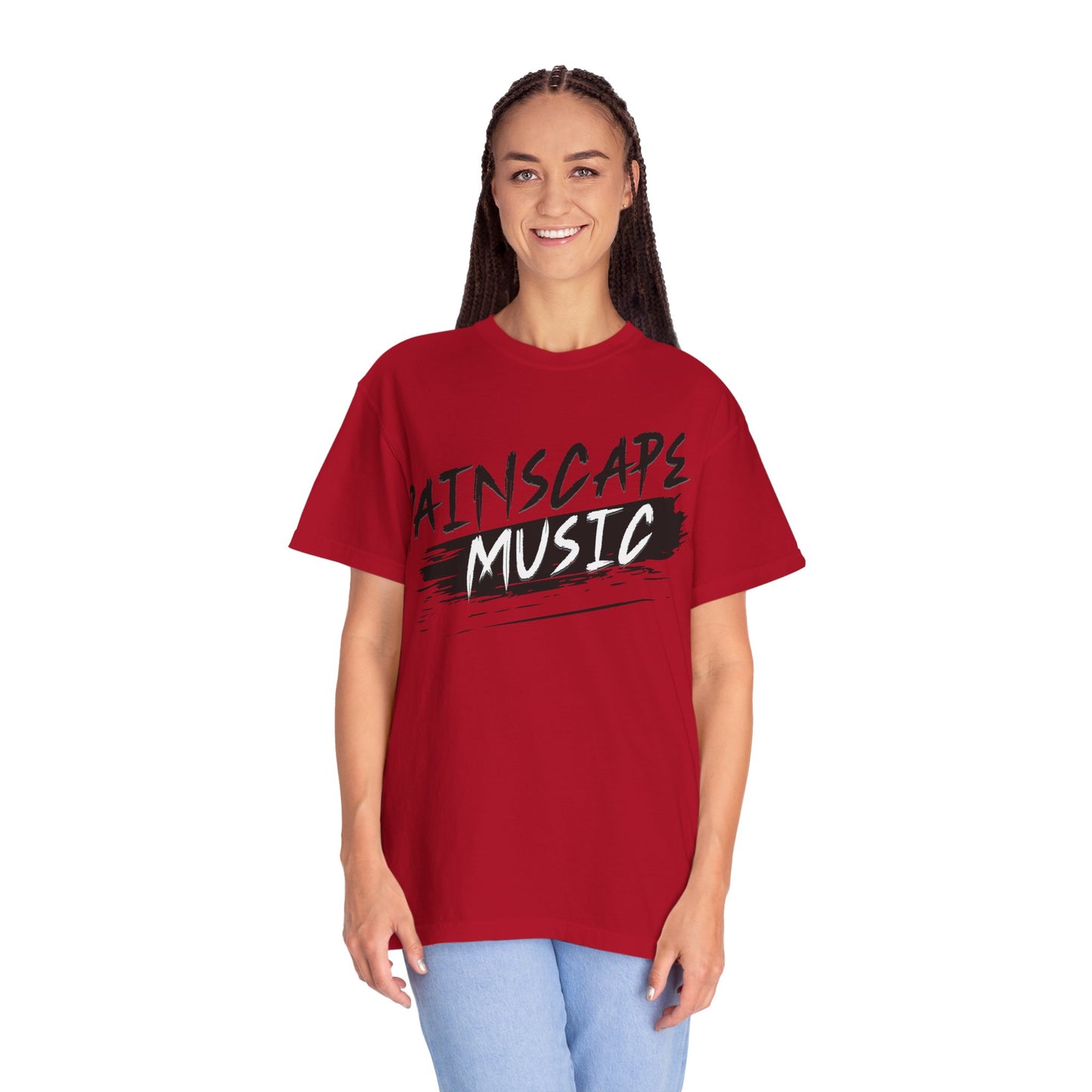 Painscape Music Unisex Garment-Dyed T-Shirt, Painscape Music Tee, Casual Wear, Concert Outfit, Gift for Musicians, Music Lover Apparel