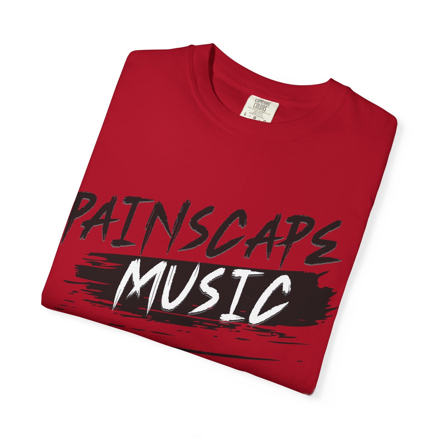 Painscape Music Unisex Garment-Dyed T-Shirt, Painscape Music Tee, Casual Wear, Concert Outfit, Gift for Musicians, Music Lover Apparel