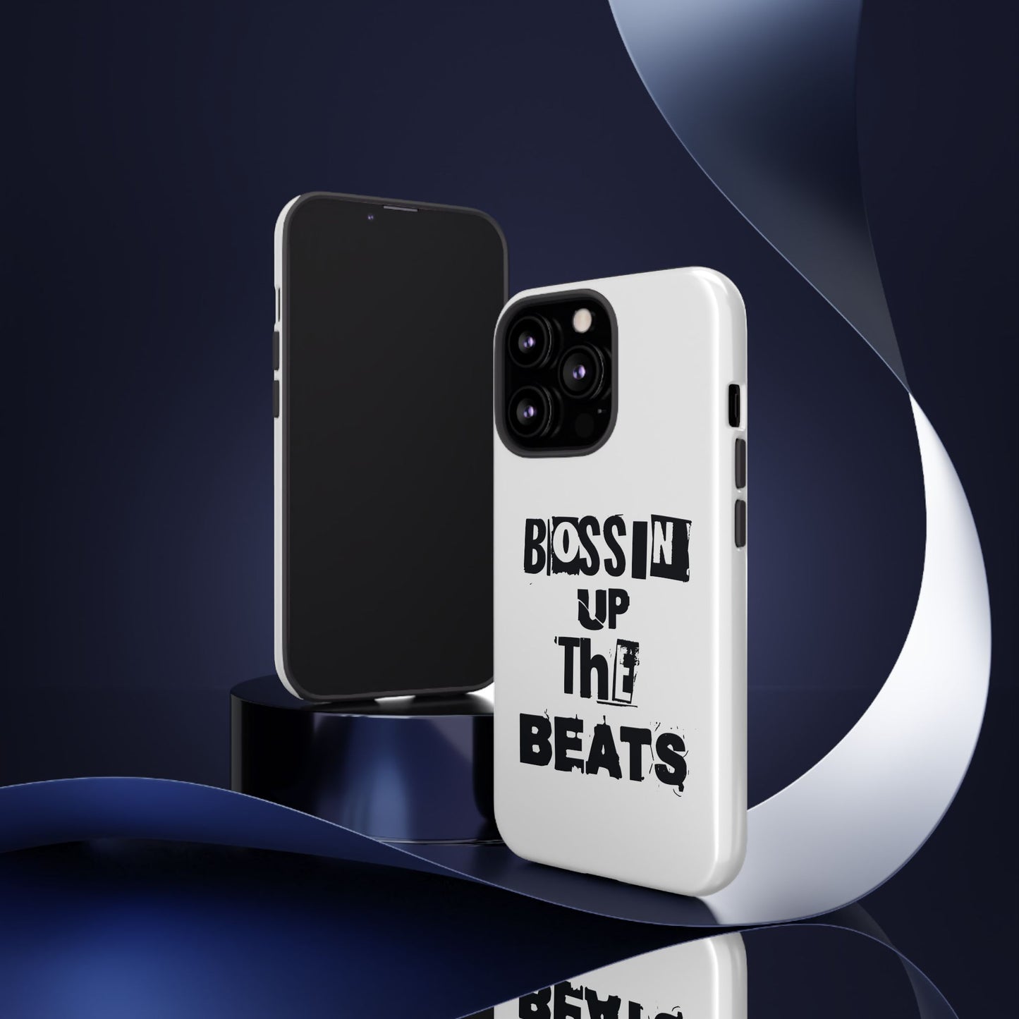 Bossin' Up the Beats Phone Case, Music Lover Gift, Trendy Phone Cover, Unique Phone Accessories, Birthday Present, Creative Tech Gear