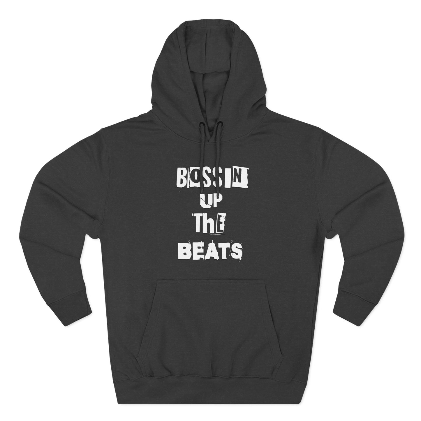 Bossin' Up The Beats Inspired Fleece Hoodie - Comfortable Music Lover's Apparel, Cozy Gift for Musicians