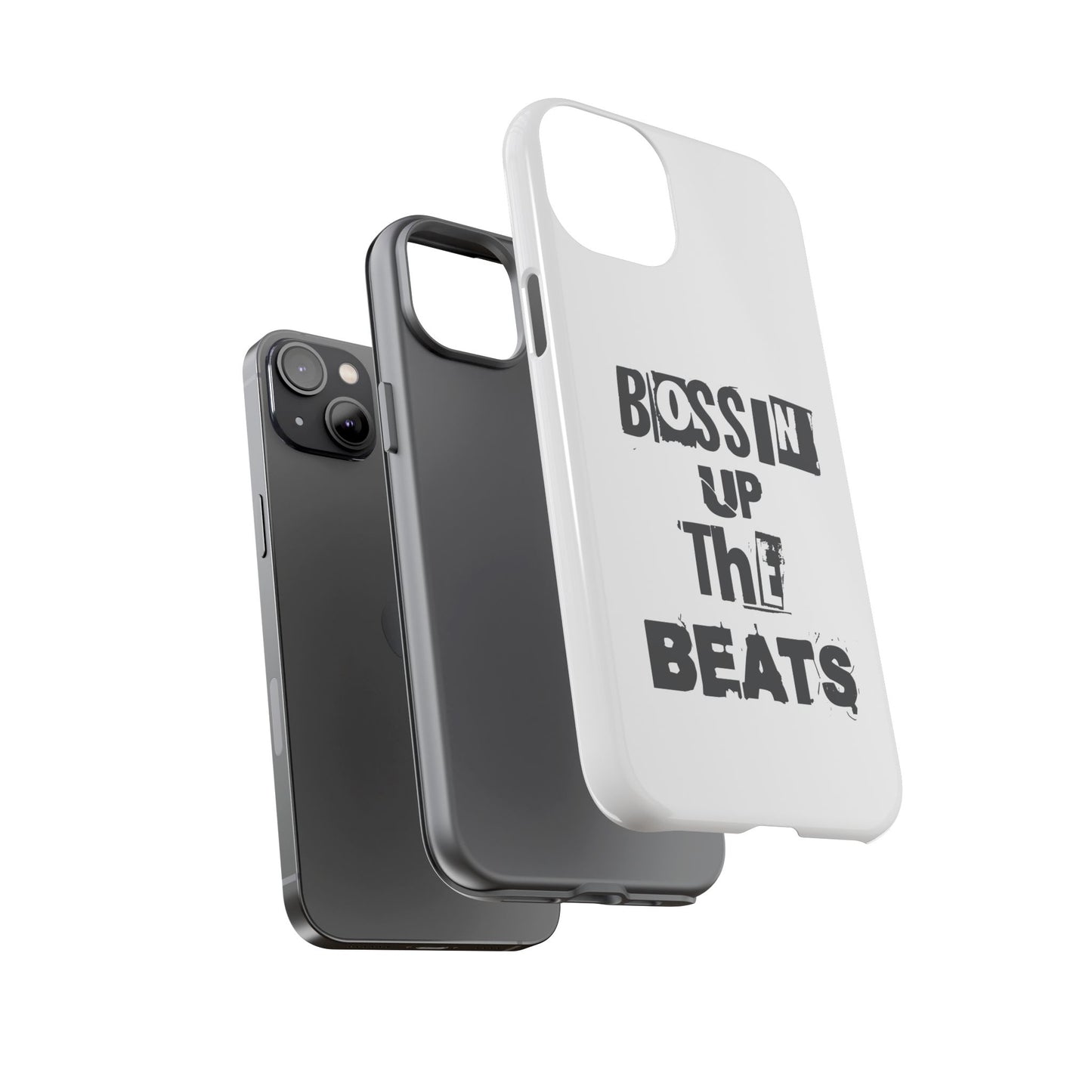 Bossin' Up the Beats Phone Case, Music Lover Gift, Trendy Phone Cover, Unique Phone Accessories, Birthday Present, Creative Tech Gear