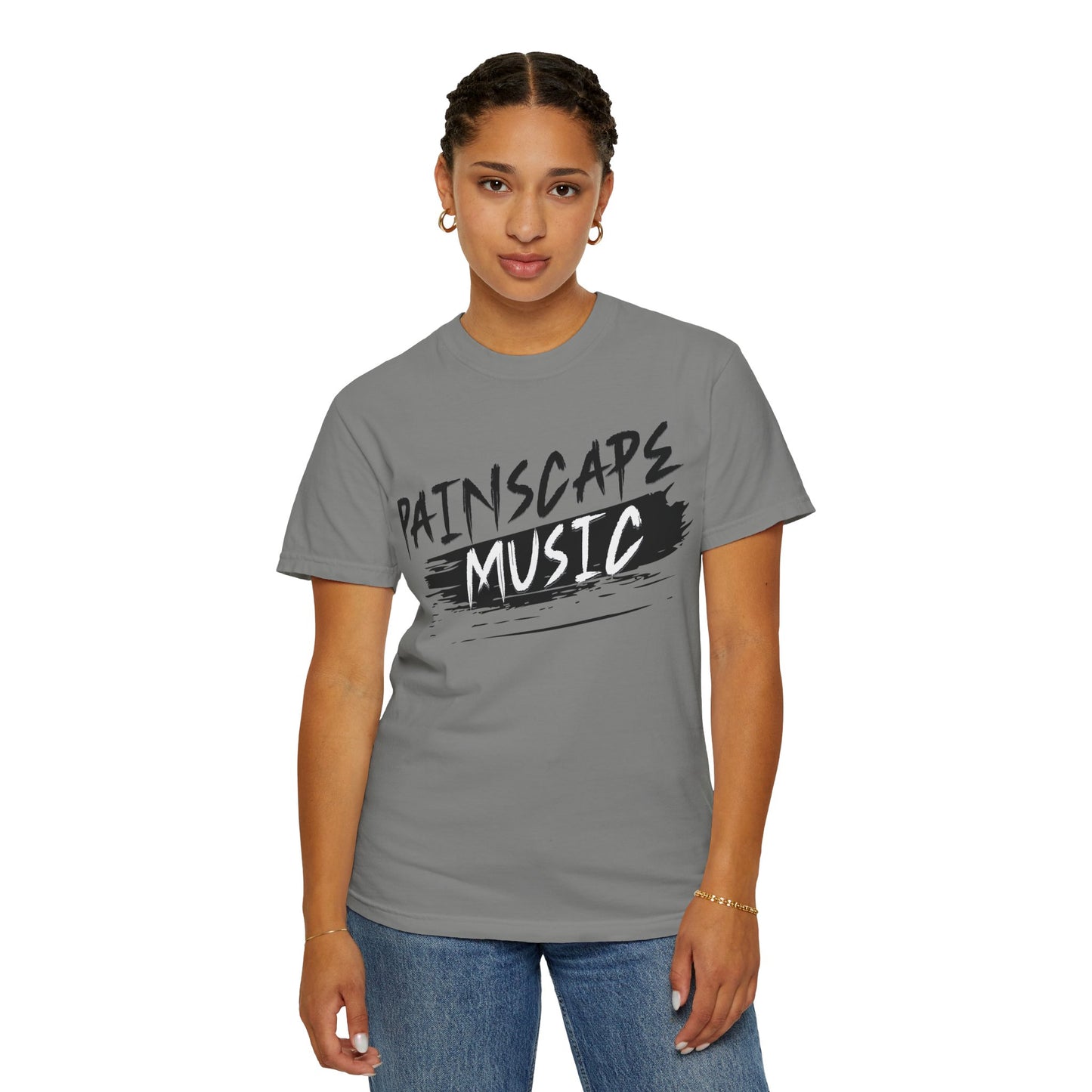 Painscape Music Unisex Garment-Dyed T-Shirt, Painscape Music Tee, Casual Wear, Concert Outfit, Gift for Musicians, Music Lover Apparel