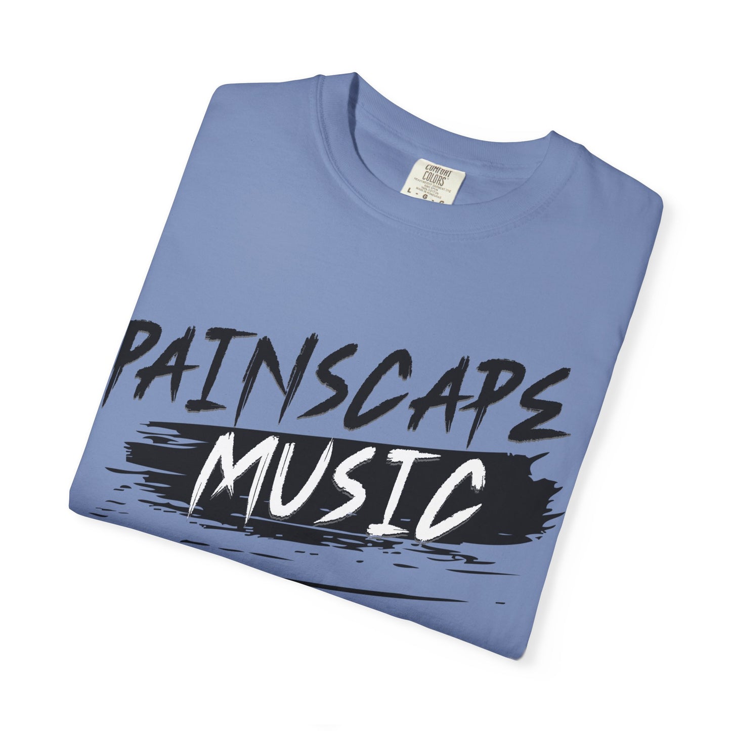 Painscape Music Unisex Garment-Dyed T-Shirt, Painscape Music Tee, Casual Wear, Concert Outfit, Gift for Musicians, Music Lover Apparel