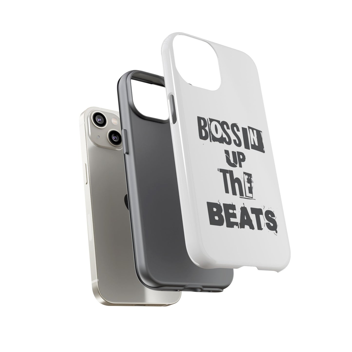 Bossin' Up the Beats Phone Case, Music Lover Gift, Trendy Phone Cover, Unique Phone Accessories, Birthday Present, Creative Tech Gear