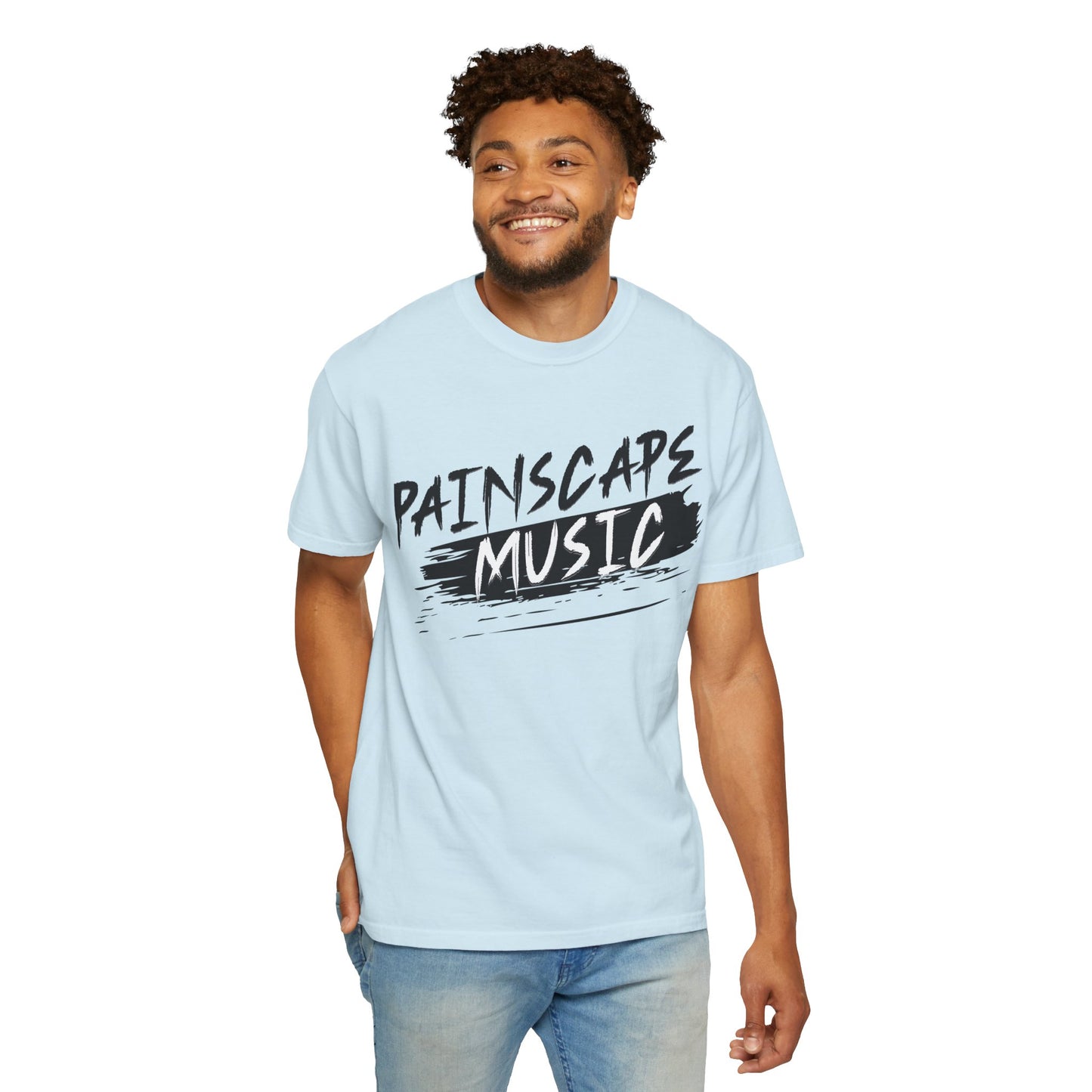 Painscape Music Unisex Garment-Dyed T-Shirt, Painscape Music Tee, Casual Wear, Concert Outfit, Gift for Musicians, Music Lover Apparel
