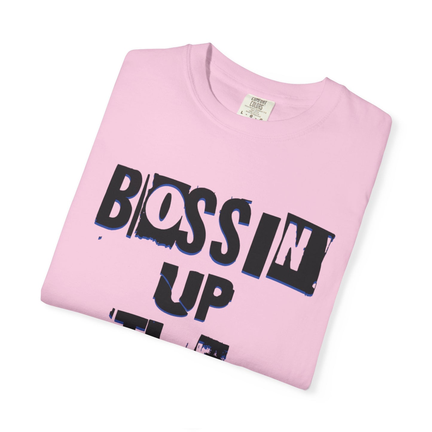 Bossin Up The Beats Unisex Garment-Dyed T-shirt