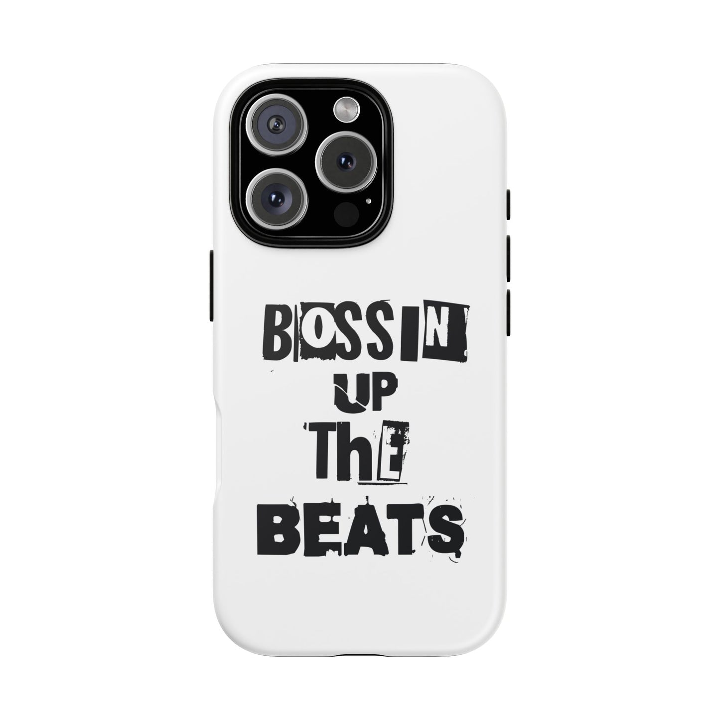Bossin' Up the Beats Phone Case, Music Lover Gift, Trendy Phone Cover, Unique Phone Accessories, Birthday Present, Creative Tech Gear