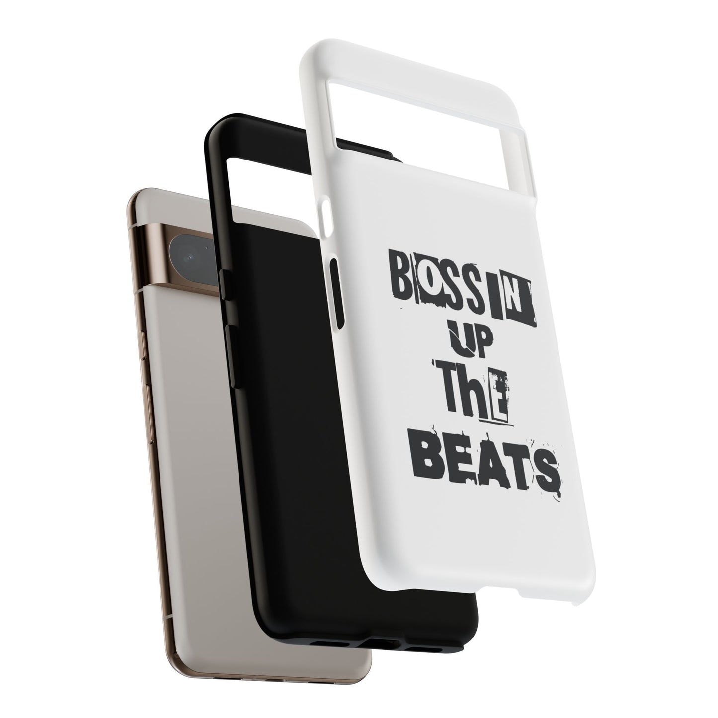 Bossin' Up the Beats Phone Case, Music Lover Gift, Trendy Phone Cover, Unique Phone Accessories, Birthday Present, Creative Tech Gear