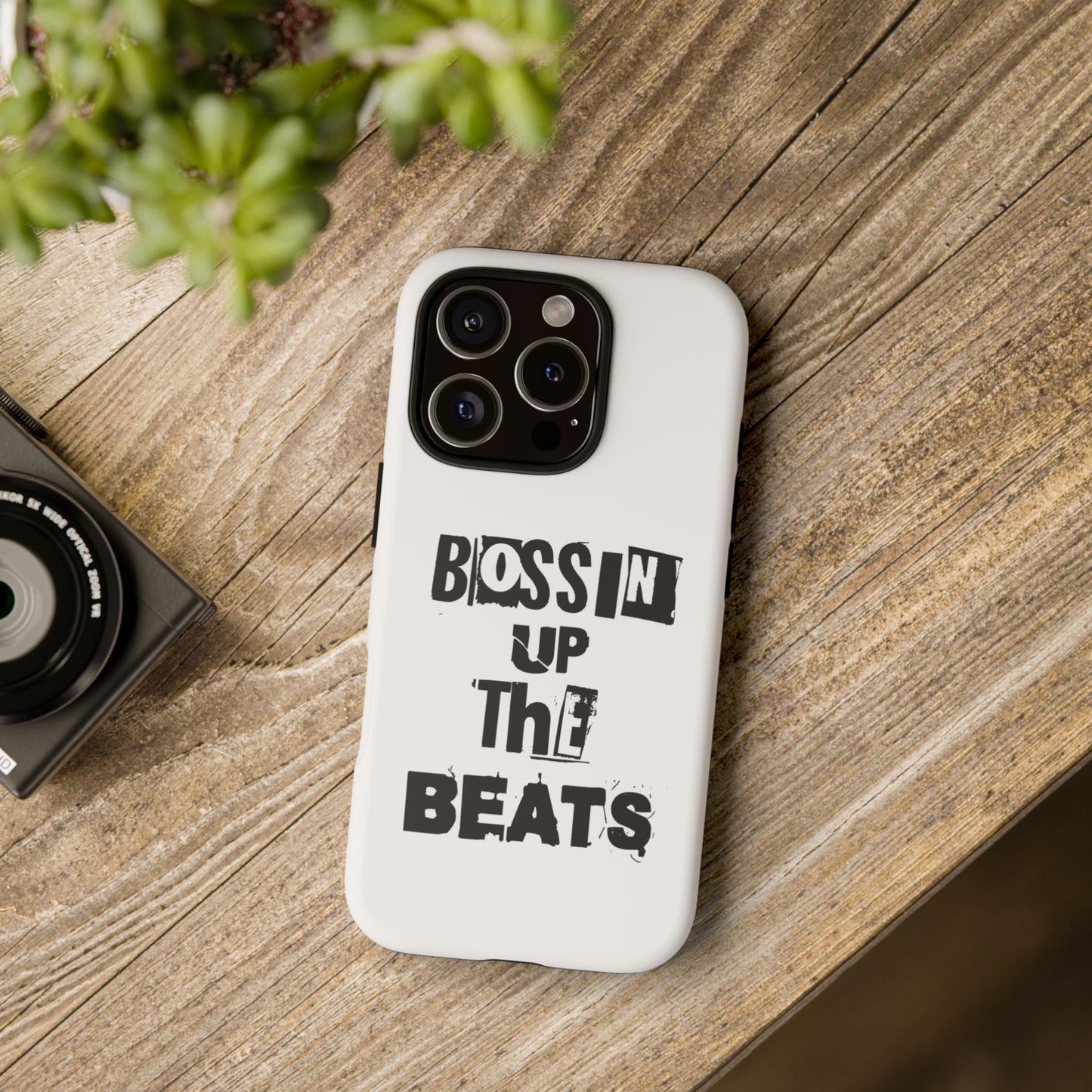 Bossin' Up the Beats Phone Case, Music Lover Gift, Trendy Phone Cover, Unique Phone Accessories, Birthday Present, Creative Tech Gear