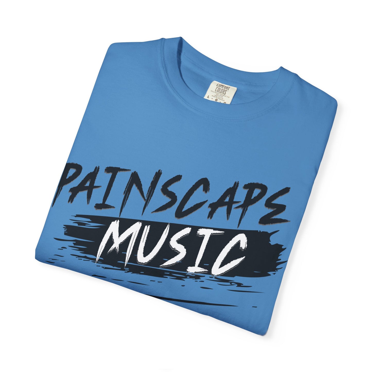 Painscape Music Unisex Garment-Dyed T-Shirt, Painscape Music Tee, Casual Wear, Concert Outfit, Gift for Musicians, Music Lover Apparel