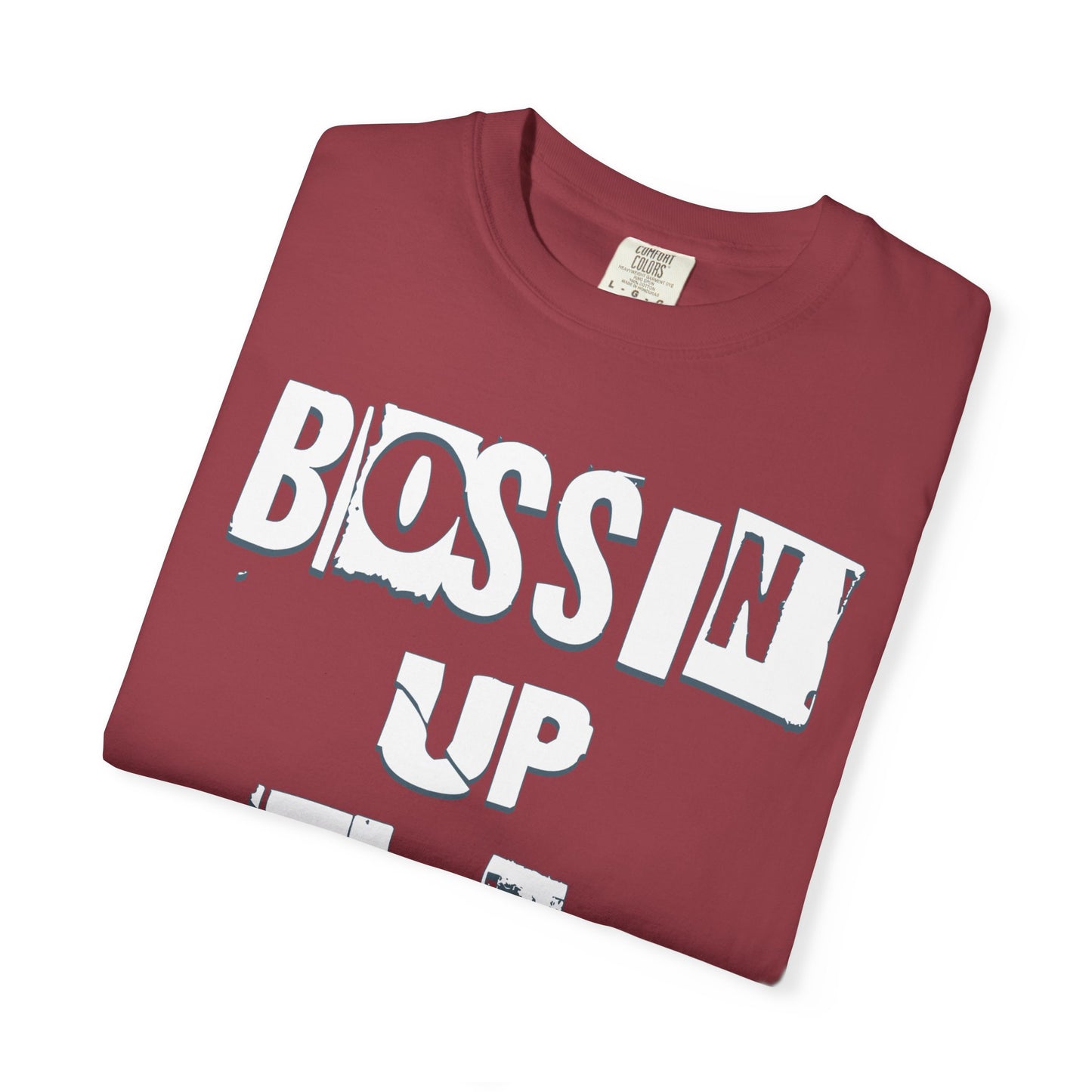 Bossin' Up the Beats Unisex Garment-Dyed T-Shirt - Perfect for Music Lovers, Gift for DJs, Concerts, Festival Wear, Casual Style