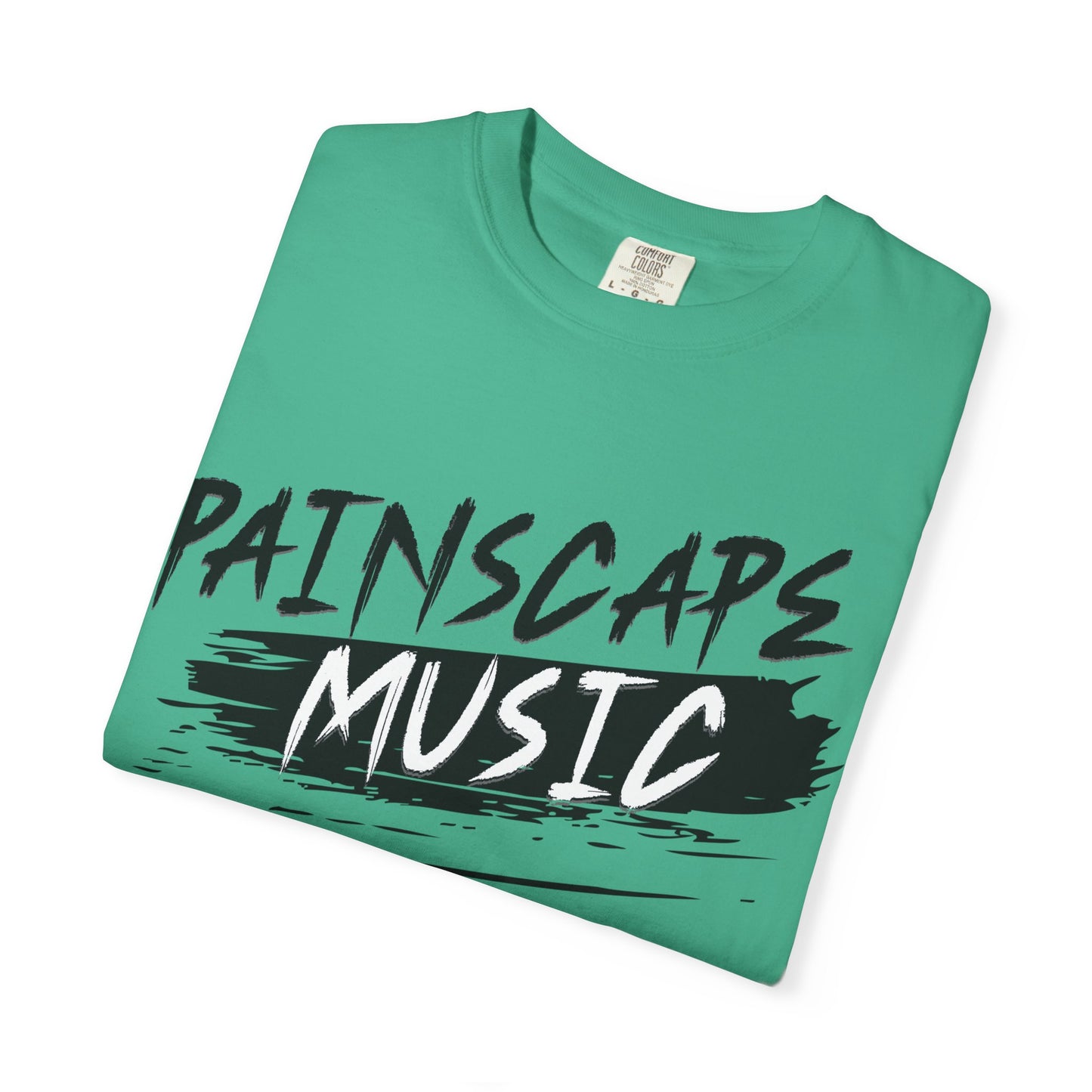 Painscape Music Unisex Garment-Dyed T-Shirt, Painscape Music Tee, Casual Wear, Concert Outfit, Gift for Musicians, Music Lover Apparel