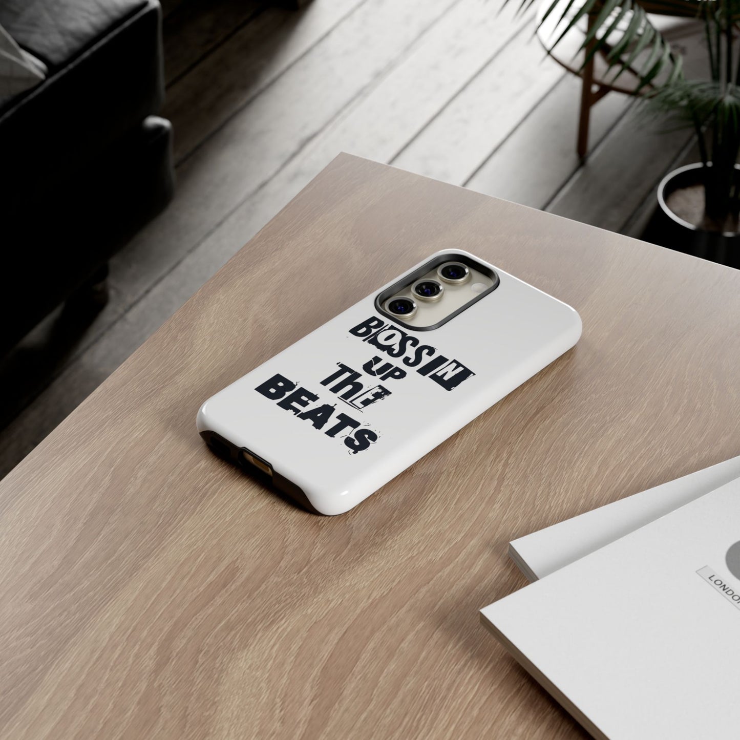 Bossin' Up the Beats Phone Case, Music Lover Gift, Trendy Phone Cover, Unique Phone Accessories, Birthday Present, Creative Tech Gear