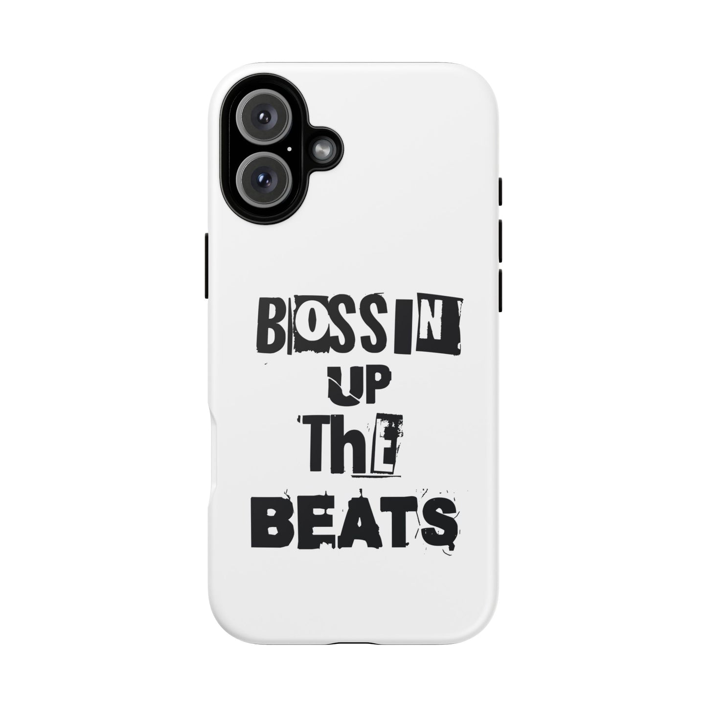 Bossin' Up the Beats Phone Case, Music Lover Gift, Trendy Phone Cover, Unique Phone Accessories, Birthday Present, Creative Tech Gear