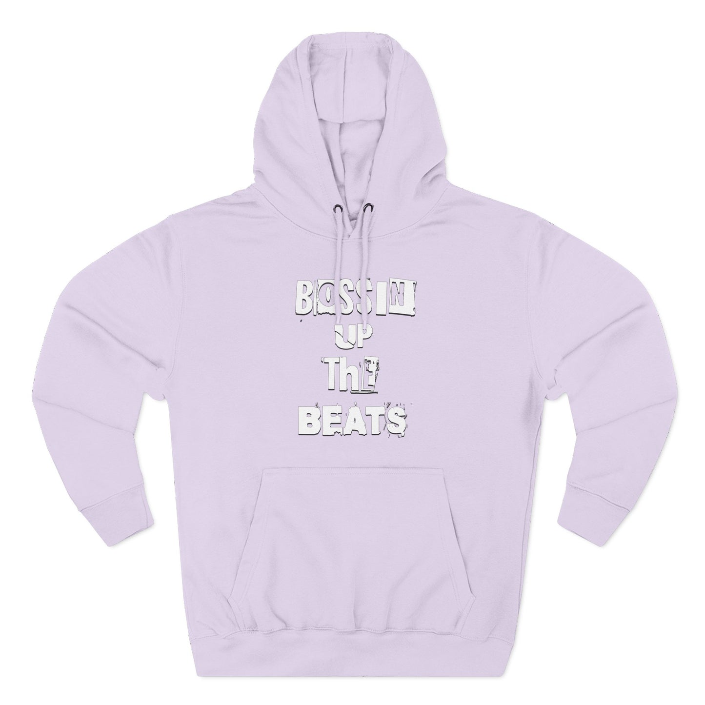 Bossin' Up The Beats Inspired Fleece Hoodie - Comfortable Music Lover's Apparel, Cozy Gift for Musicians