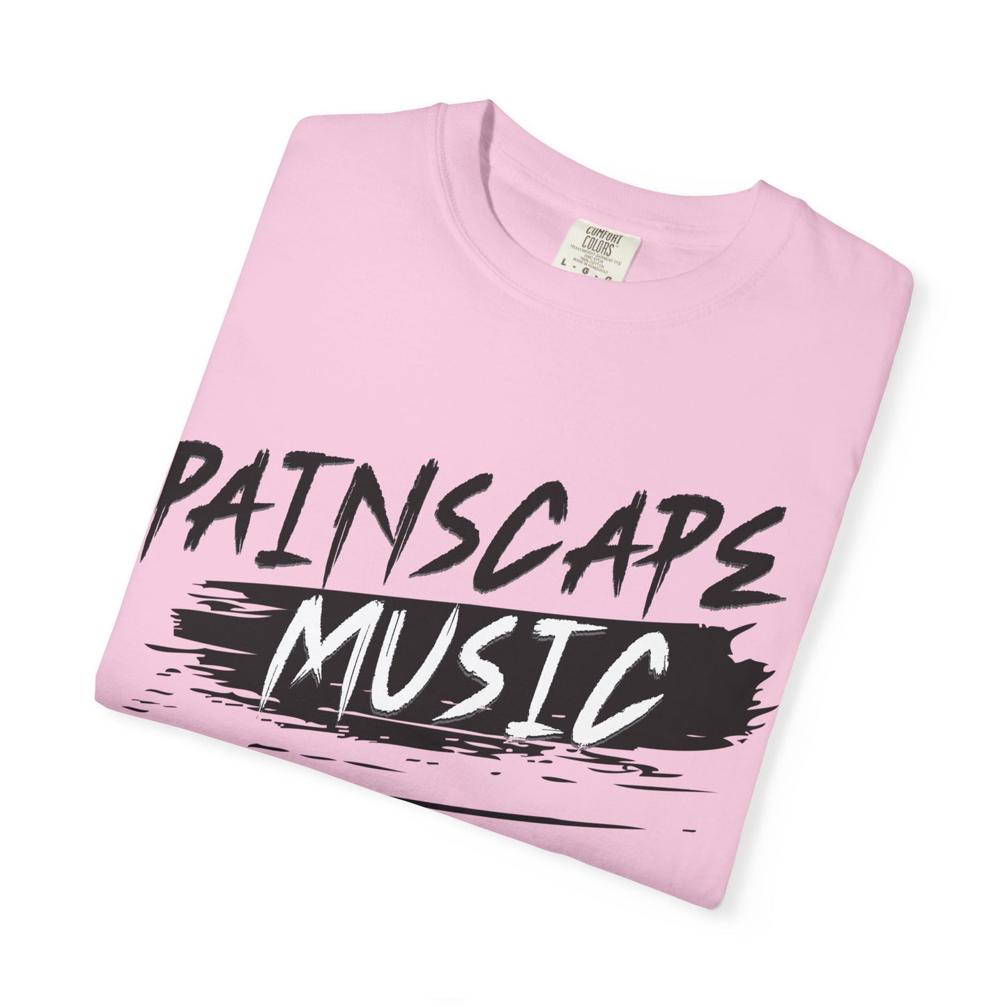 Painscape Music Unisex Garment-Dyed T-Shirt, Painscape Music Tee, Casual Wear, Concert Outfit, Gift for Musicians, Music Lover Apparel